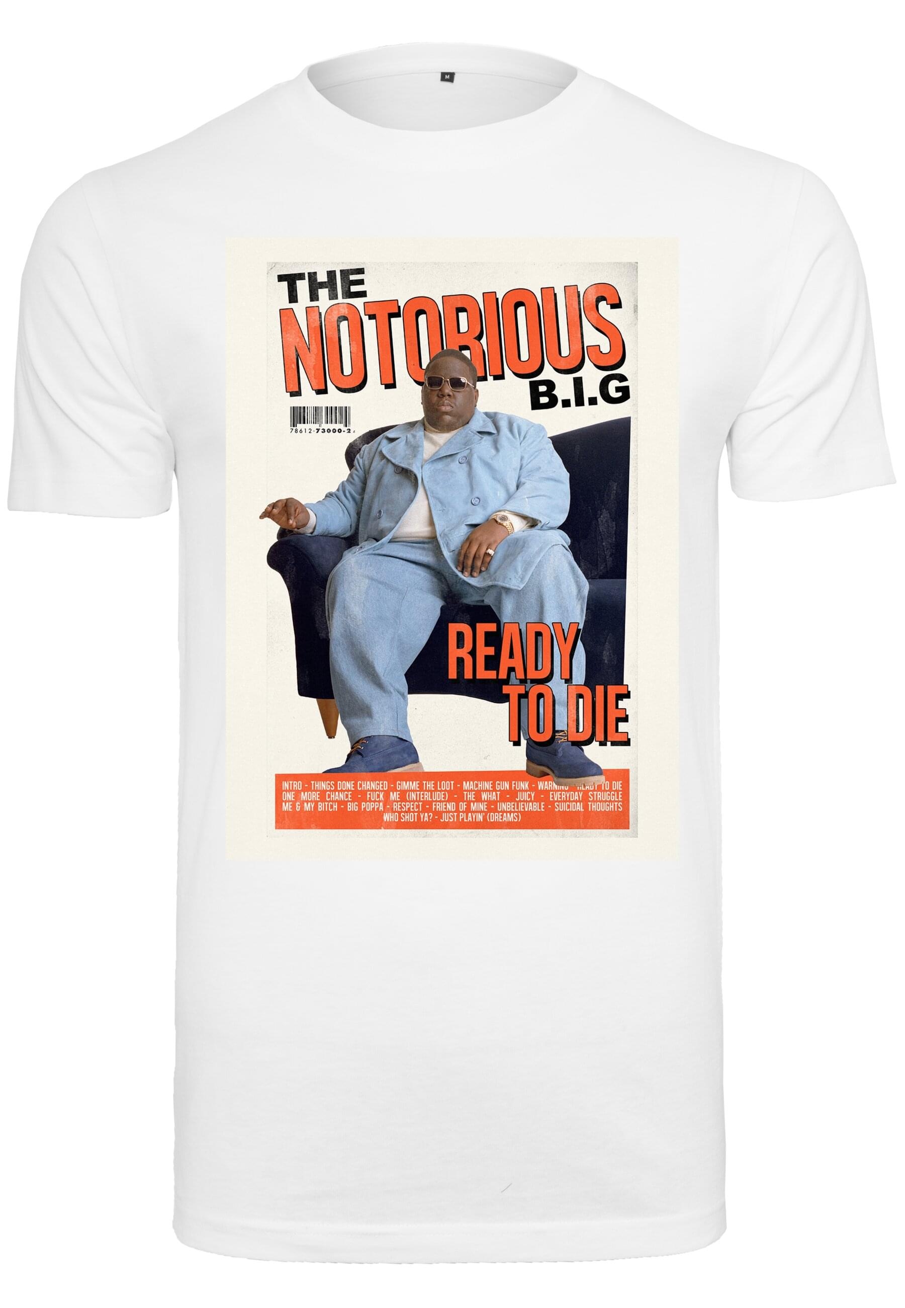 MisterTee T-Shirt "MisterTee Herren Biggie Magazine Cover Tee"