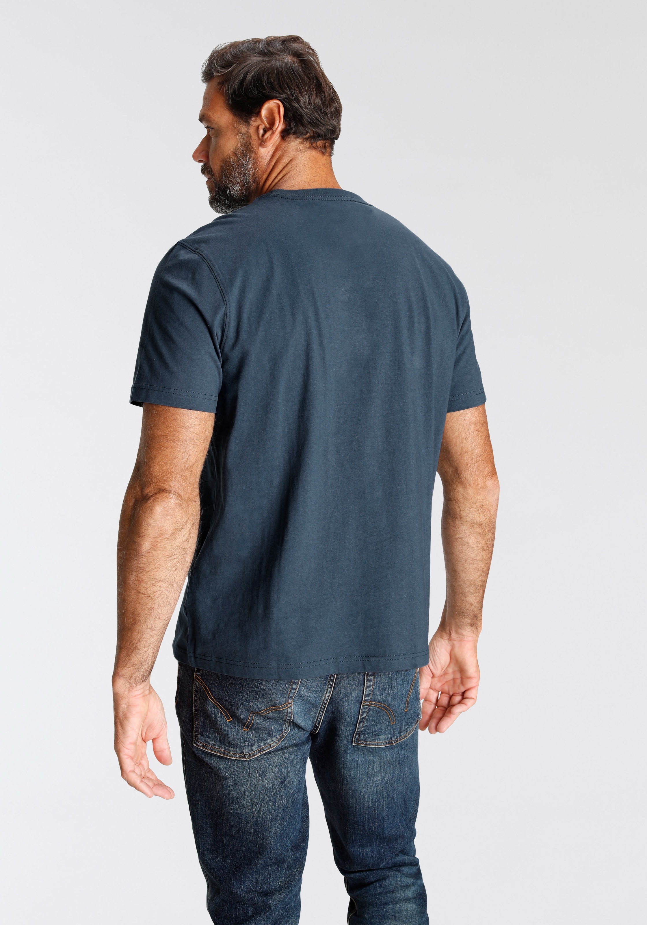 Man's World T-Shirt Blue Size S 3