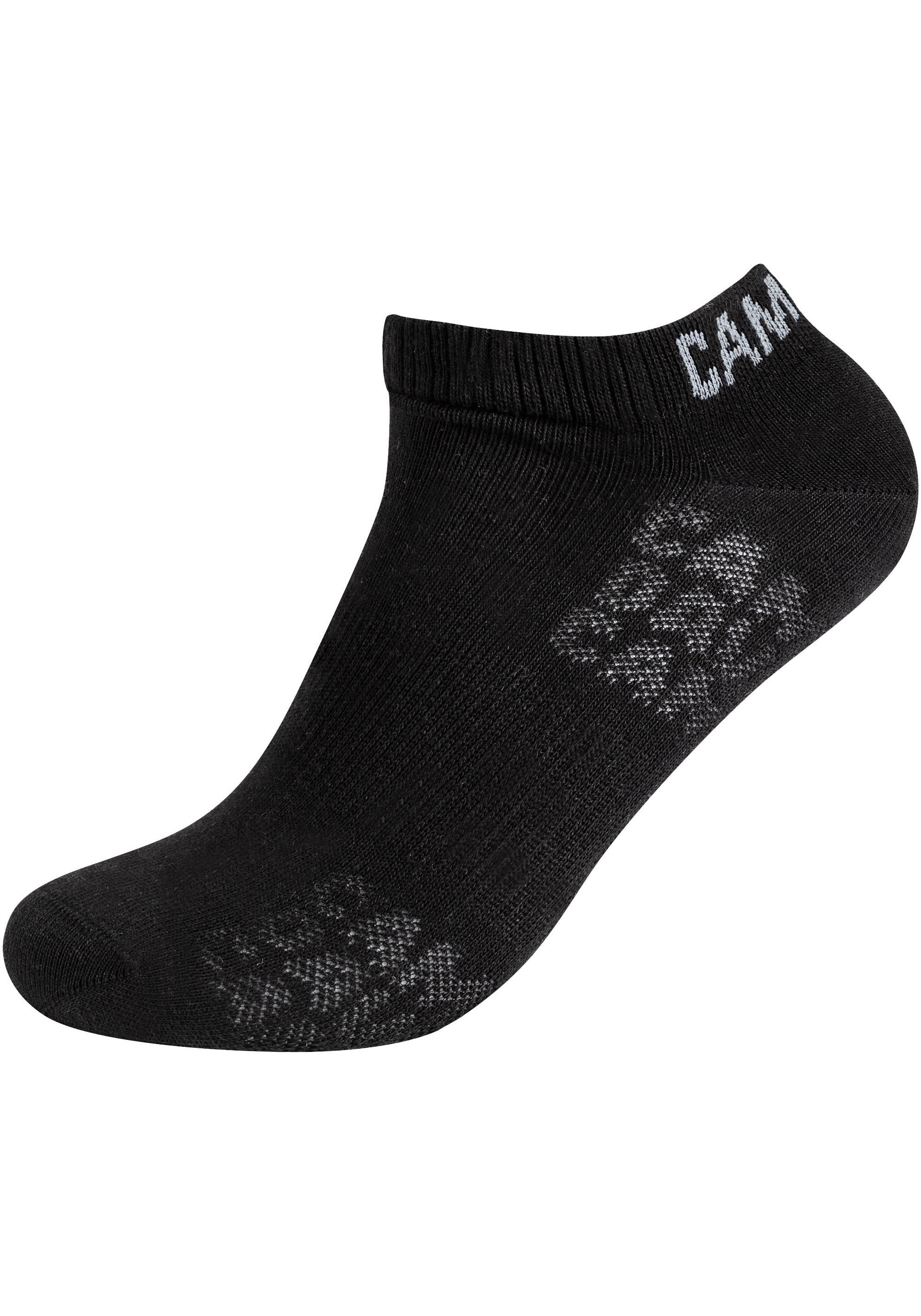 CAMP DAVID Kurzsocken »mesh ventilation«, (6 Paar), mit dezentem Markenlogo