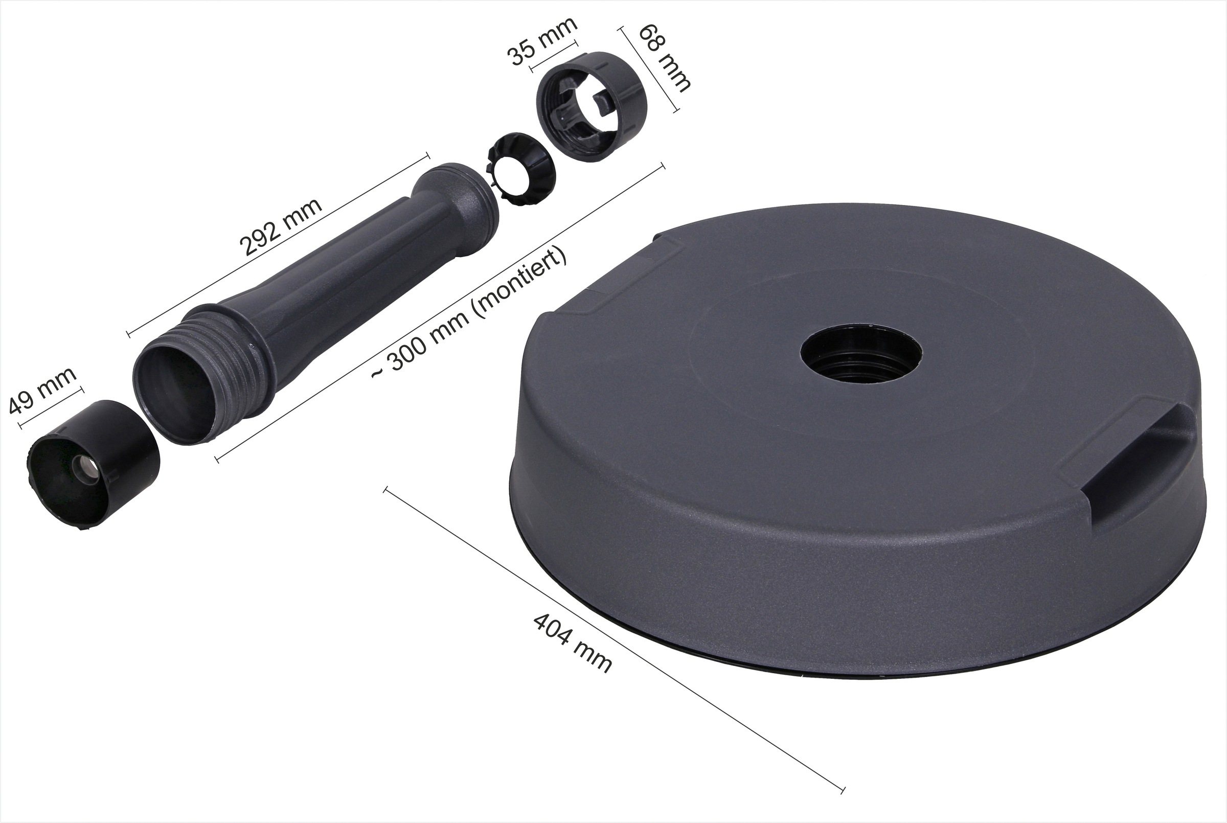 Schneider Schirme Schirmhalter "Beton-Ständer, TOPSELLER" Aus Beton mit Kun günstig online kaufen