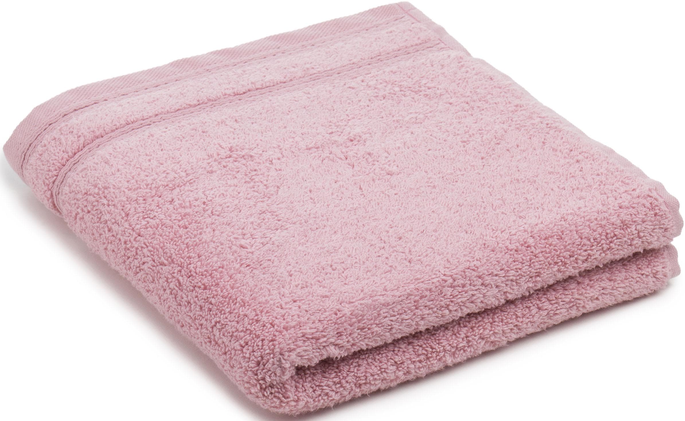 Gözze Handtücher "Monaco" im Set, Uni Farben, mit gewellter Bordüre, reine günstig online kaufen