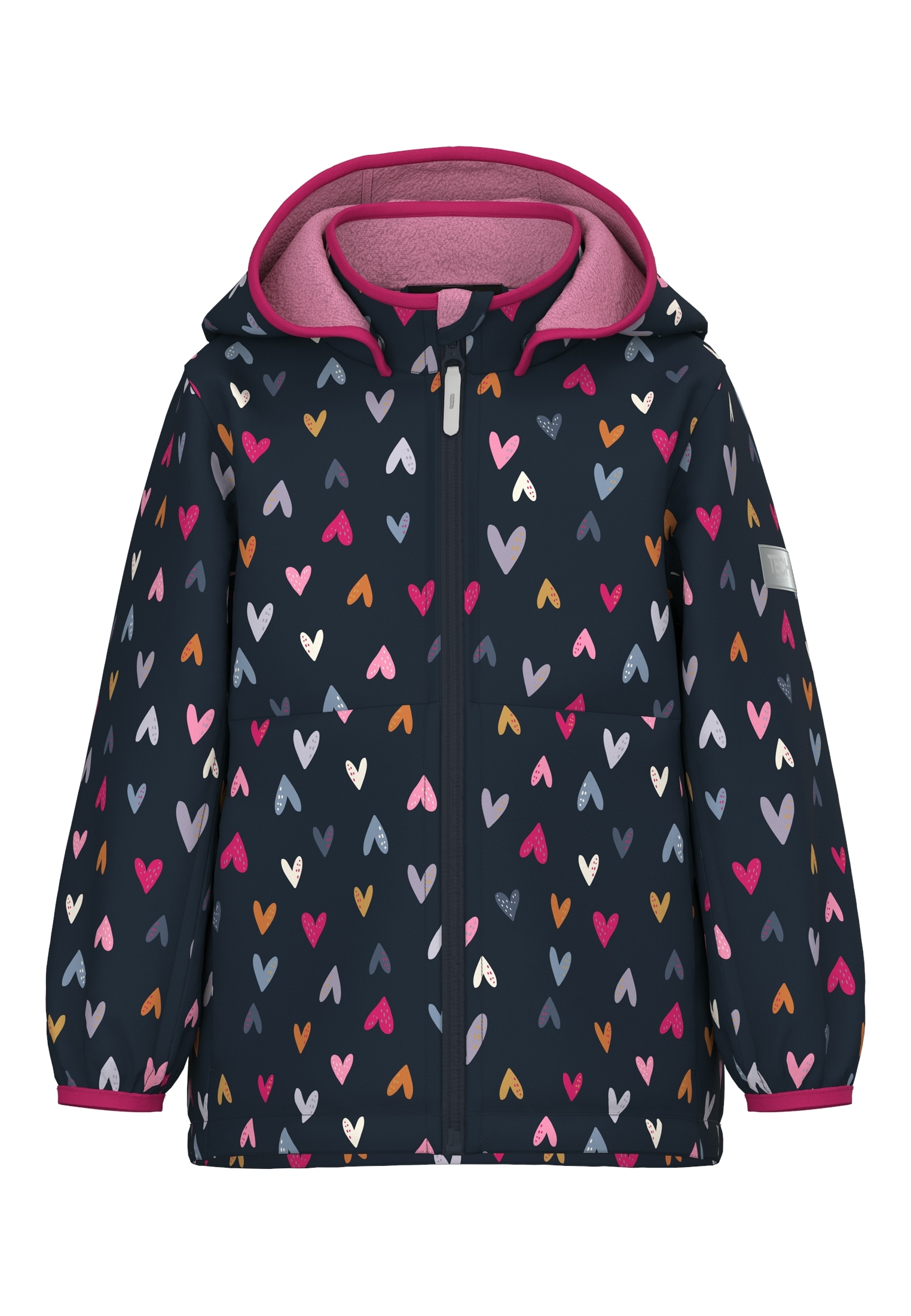 Name It Softshelljacke »NMFMALTA05 SOFTSHELL JACKET AOP FO«, mit Kapuze