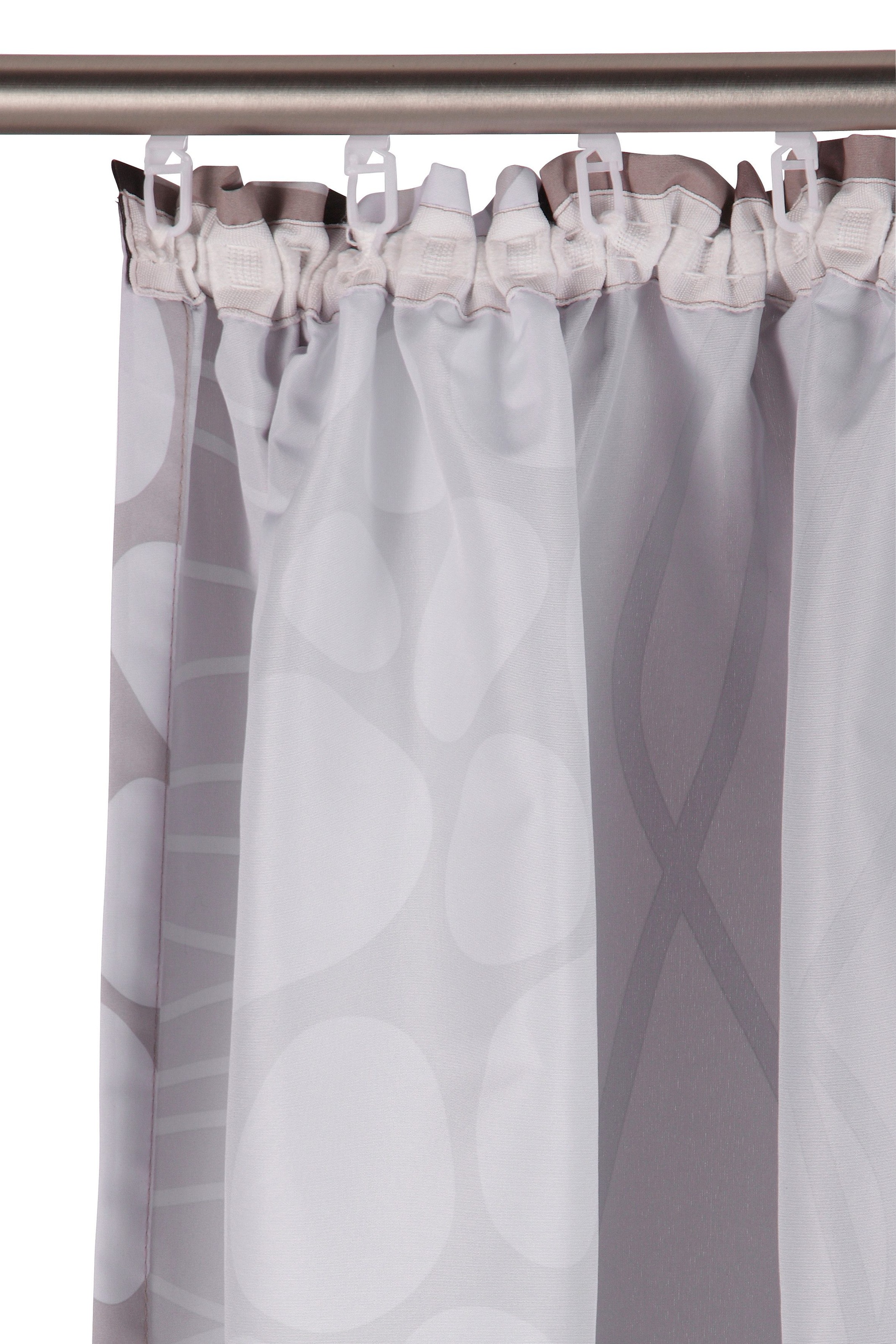 my home Vorhang "Gosen" Kräuselband 2 Stk. tlg. Gardine, Fertiggardine, bli günstig online kaufen