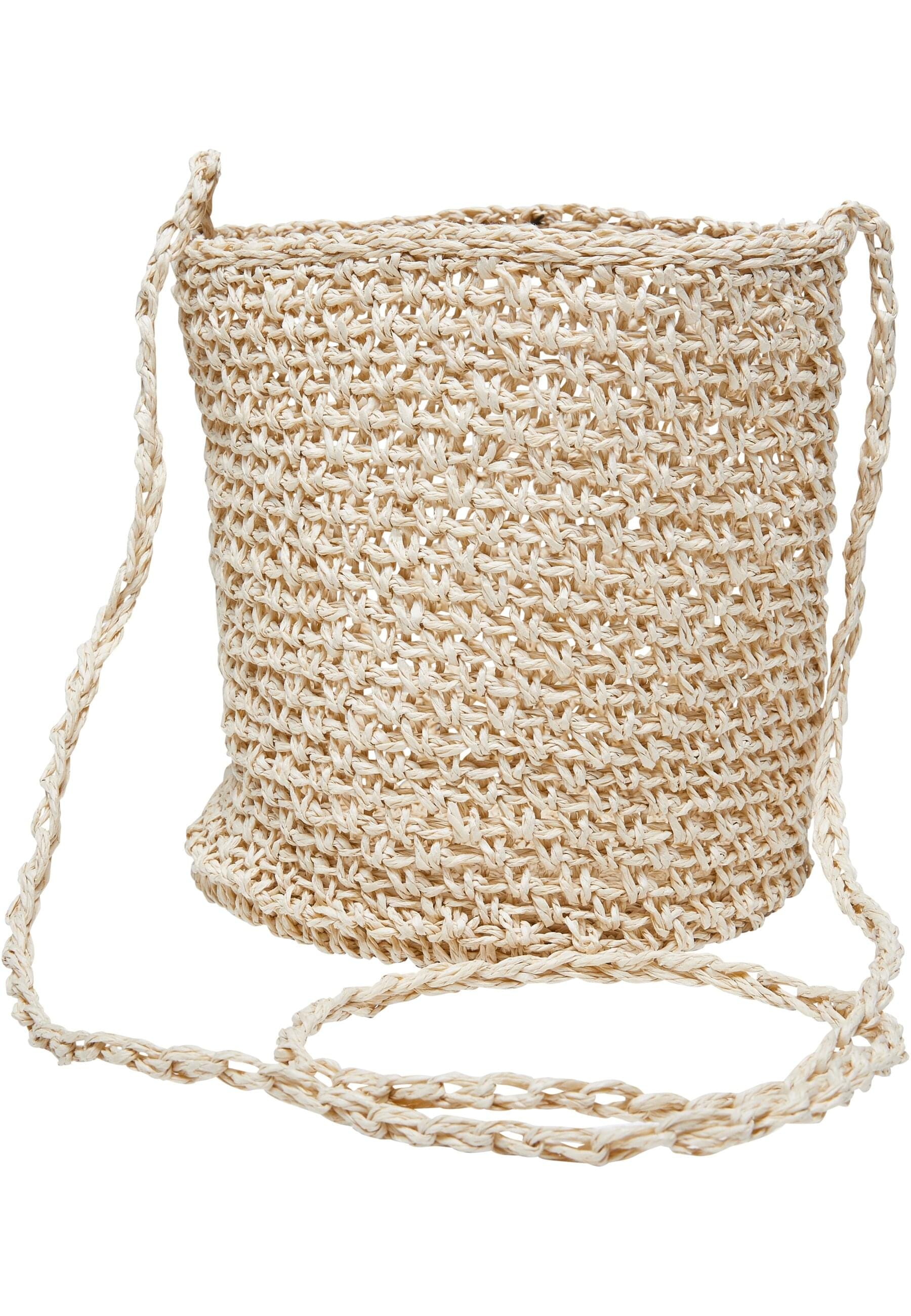 URBAN CLASSICS Bauchtasche »Urban Classics Unisex Mini Nature Bast Crossbody Bag«