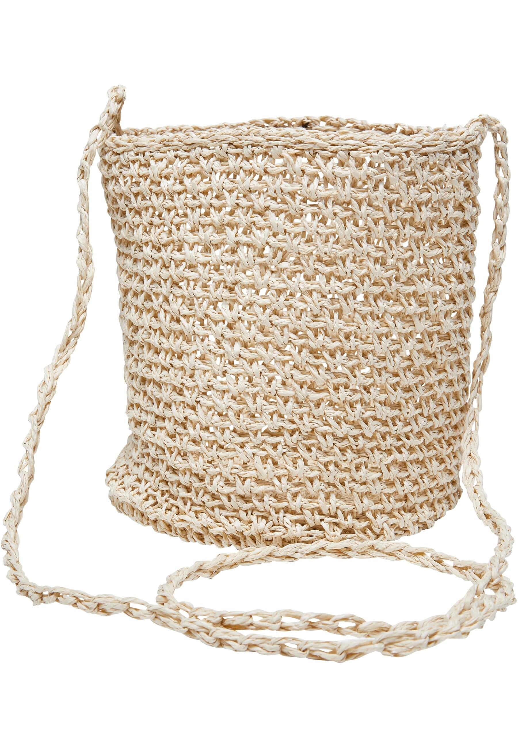 URBAN CLASSICS Bauchtasche "Urban Classics Unisex Mini Nature Bast Crossbod günstig online kaufen
