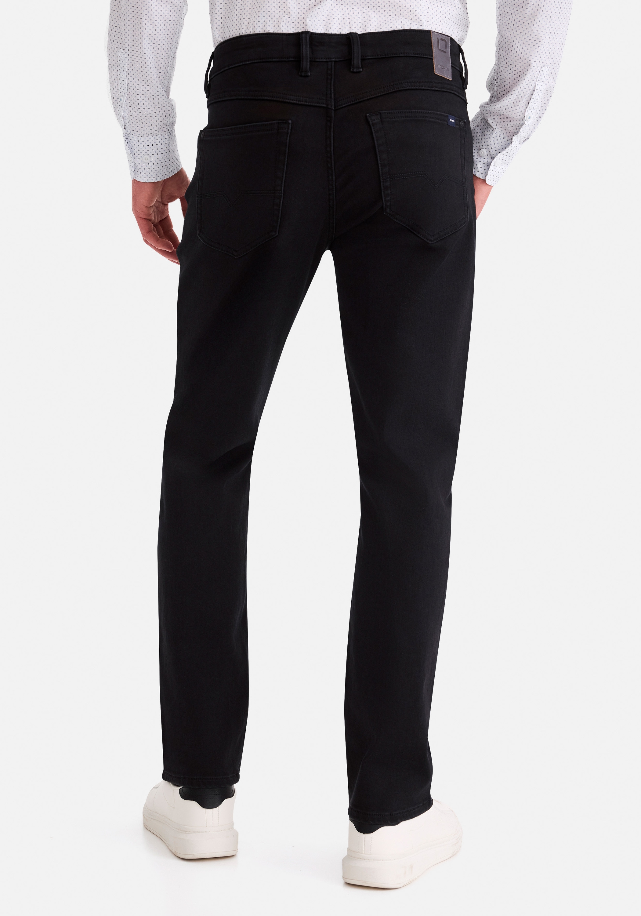 Stooker Men 5-Pocket-Jeans »Frisco Thermo Straight Fit«, Straight Fit Casual Clean Wash Denim Thermo Effekt für Herren