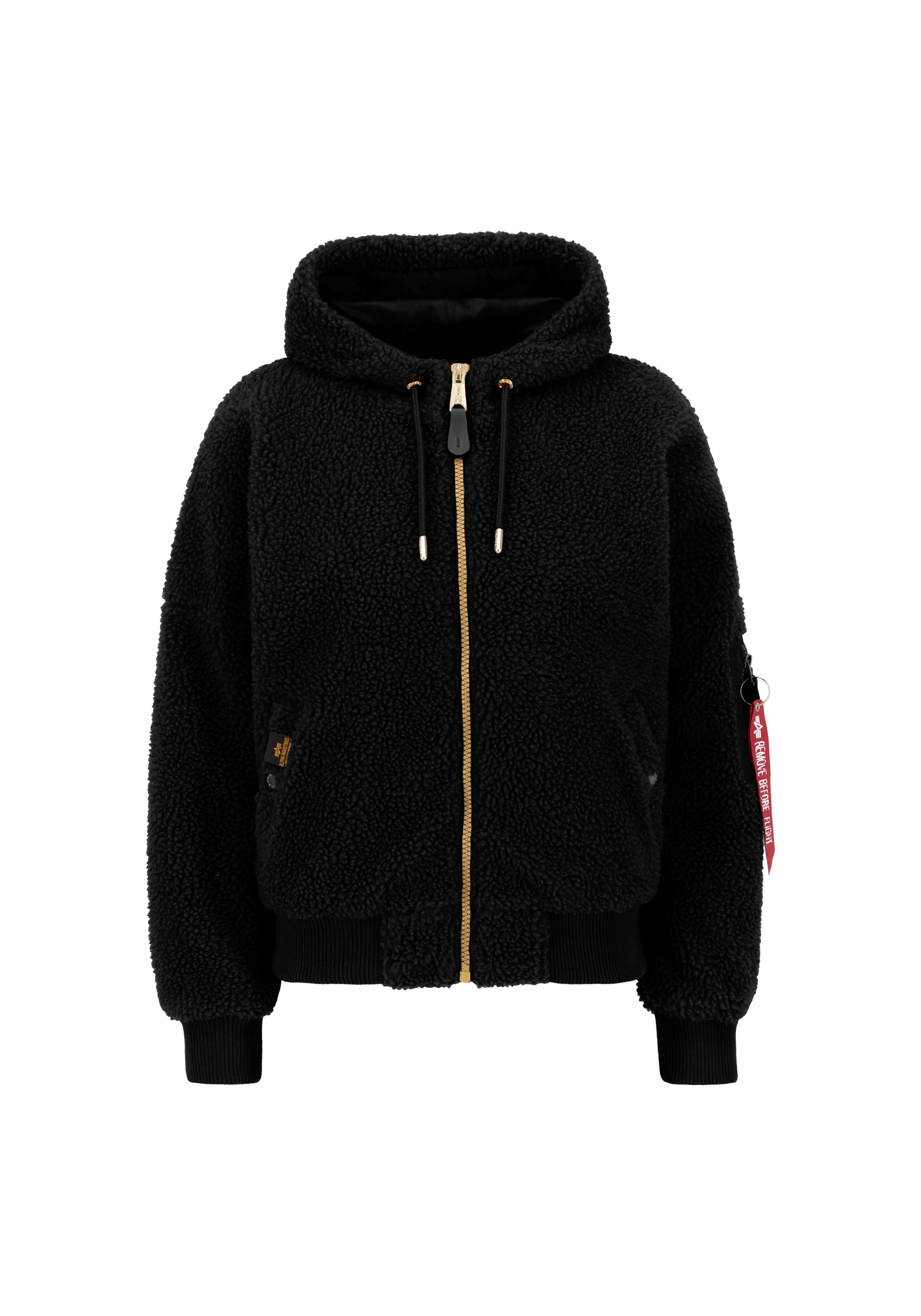 Bomberjacke »Alpha Industries Women - Bomber Jackets MA-1 OS Hooded Teddy Wmn«