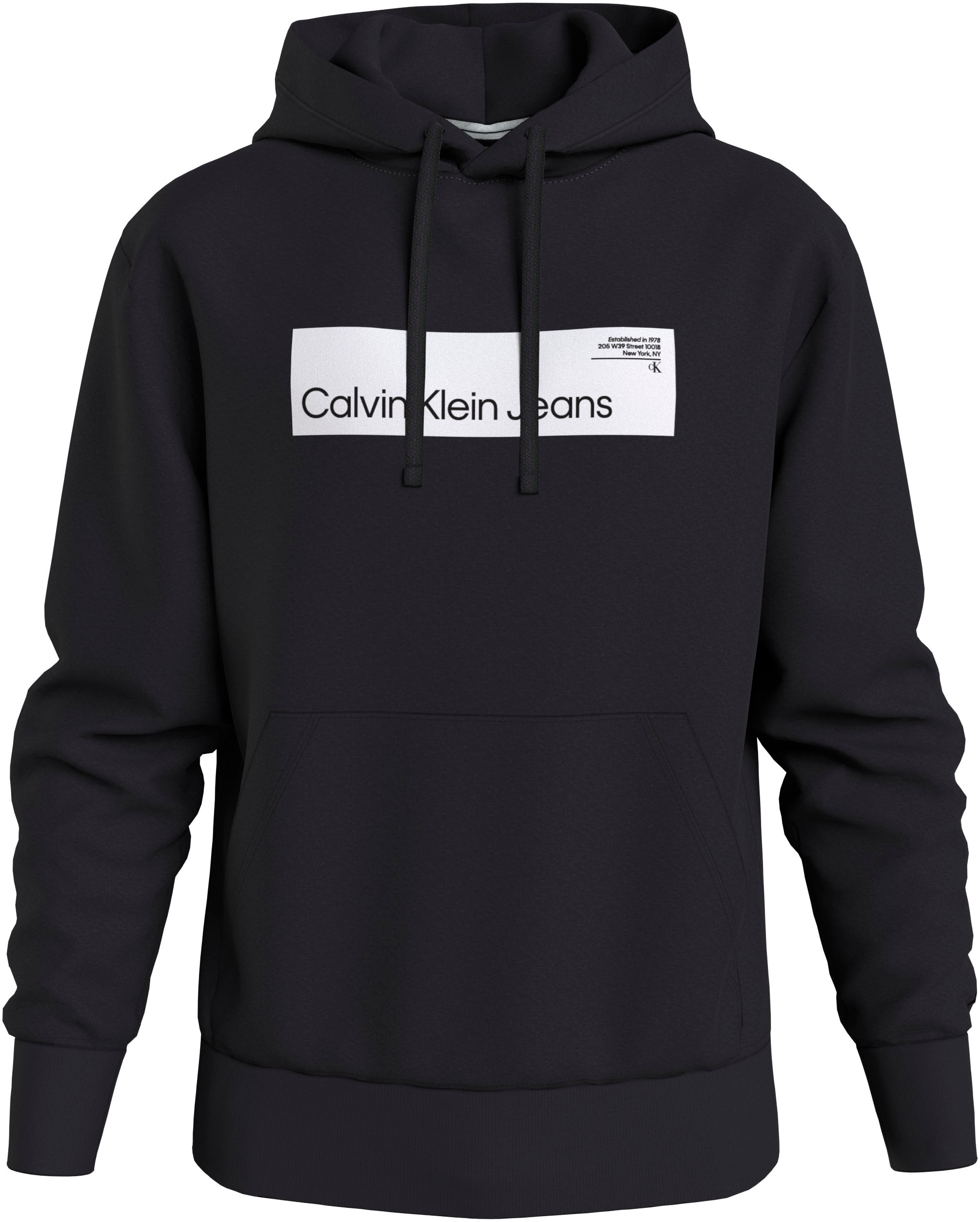 Calvin Klein Jeans Plus Kapuzensweatshirt "PLUS HYPER REAL BOX LOGO HOODIE"
