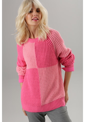 Aniston SELECTED Megztinis su madingas Flächenteiler