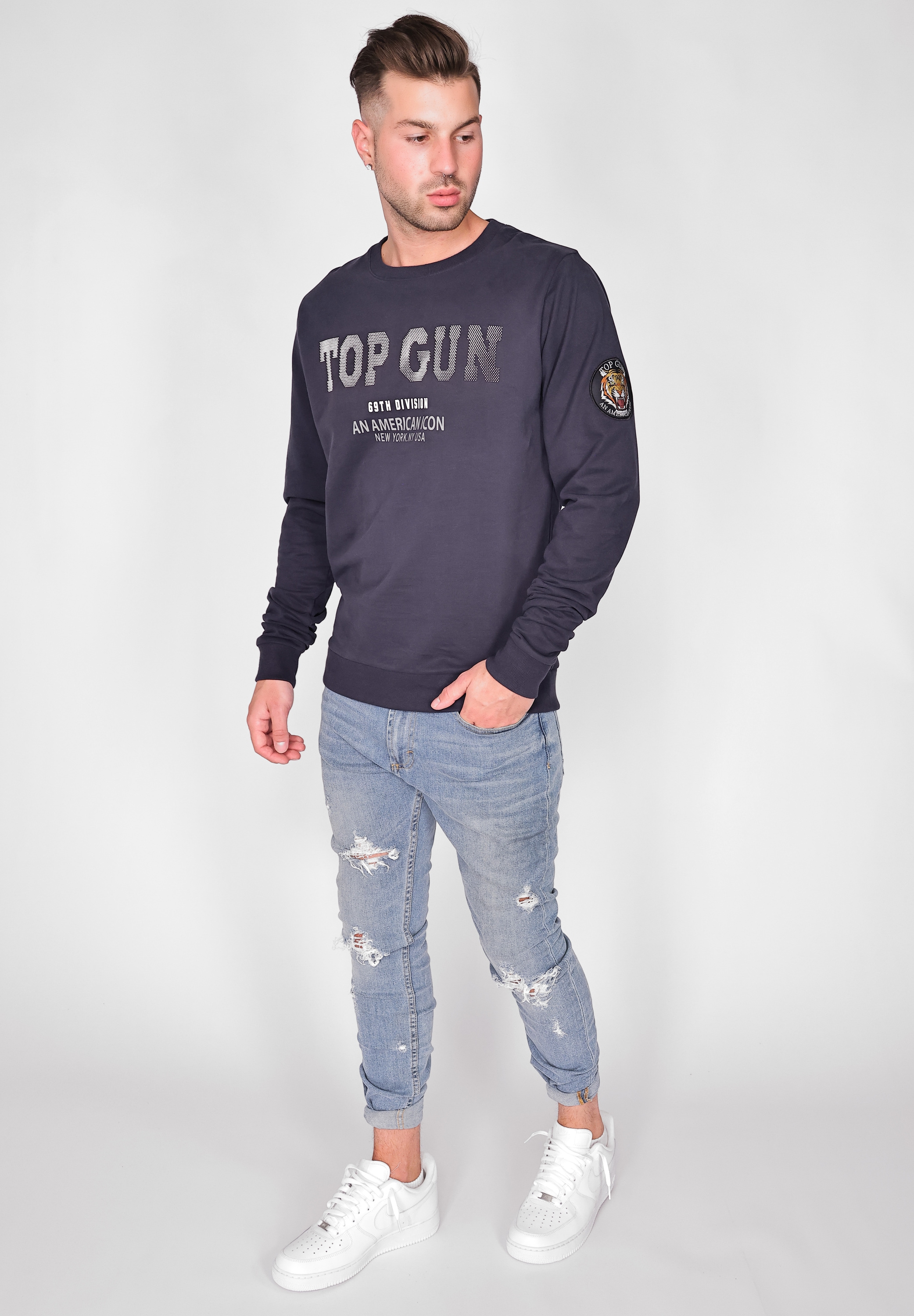 TOP GUN Sweater »TG20213007«