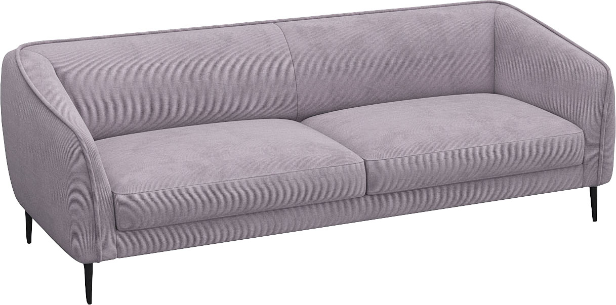 Thumbnail - FLEXLUX 3-Sitzer "Belle Designsofa, Couch, bequem durch Kaltschaum im Sitz", Skandinavisches Design, In hochwertiger Ver...