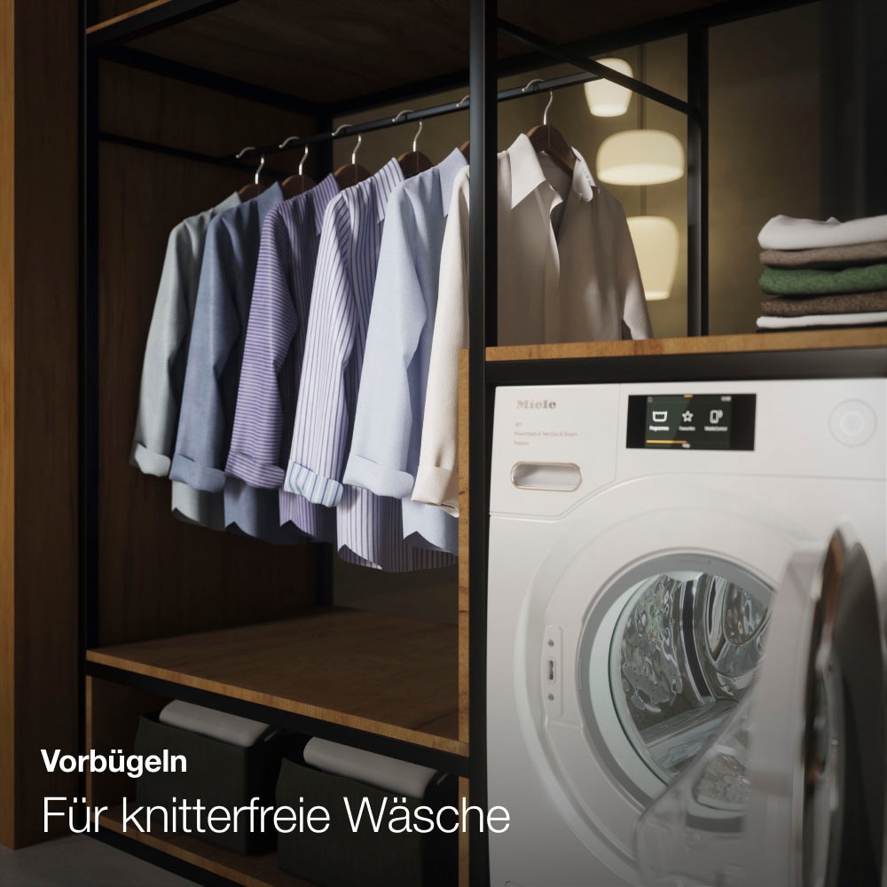 Miele Waschmaschine »WSD663 WCS TDos & 8kg«, ModernLife, WSD663 WCS TDos&8kg, 8 kg, 1400 U/min, TwinDos zur automatischen Waschmitteldosierung