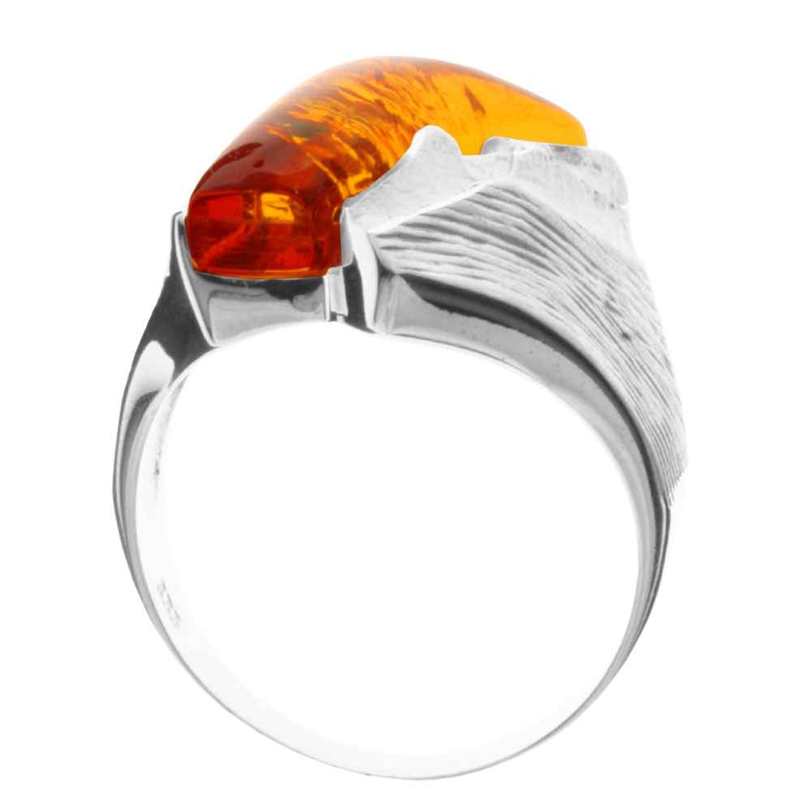 OSTSEE-SCHMUCK Fingerring »- Mette - Silber 925/000 - Bernstein«