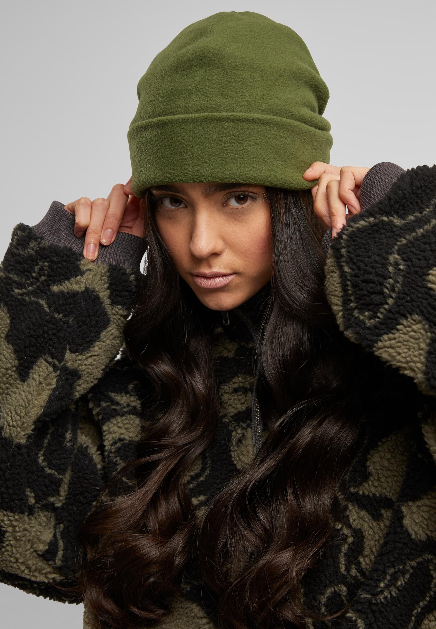URBAN CLASSICS Beanie »Urban Classics Unisex Fleece Beanie 2-Pack«, (1 St.)