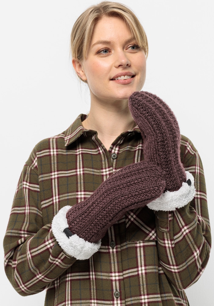 Jack Wolfskin Fäustlinge "HIGHLOFT KNIT MITTEN W"