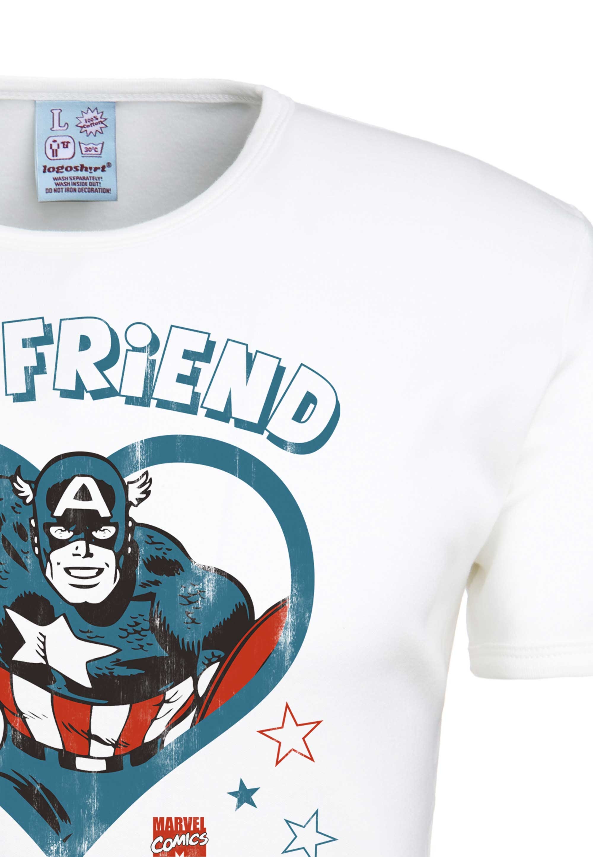 Captain america hotsell t shirt herren