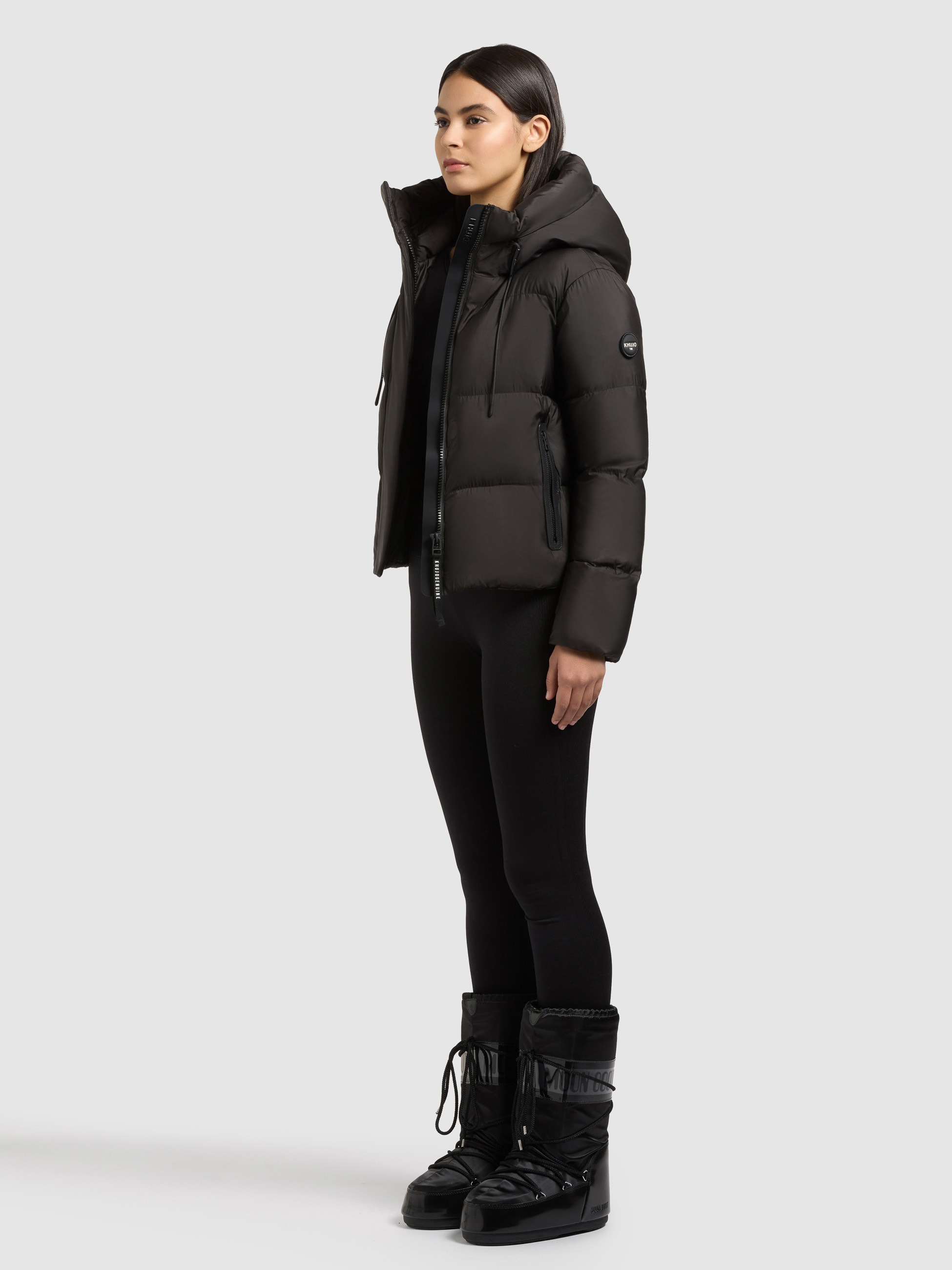 khujo Steppjacke »ENITS2 SHINY« mit Kapuze