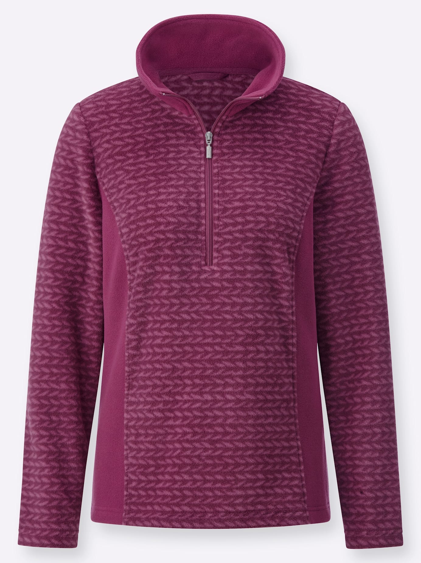 Casual Looks Fleeceshirt »Fleece-Shirt«, (1 tlg.)