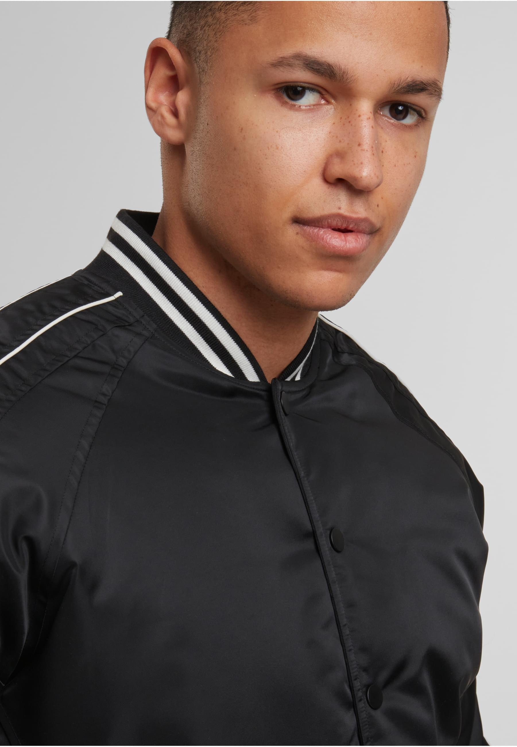 URBAN CLASSICS Bomberjacke »Urban Classics Racer Bomber Jacket«, (1 St.), ohne Kapuze
