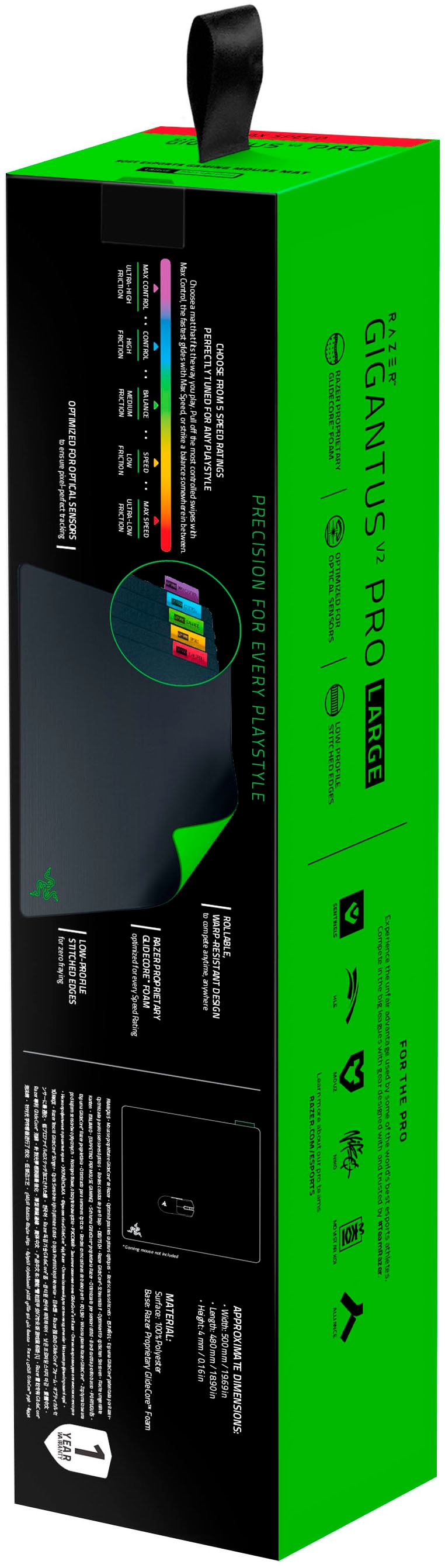 RAZER Gaming Mauspad »Gigantus V2 Pro - Max Speed«