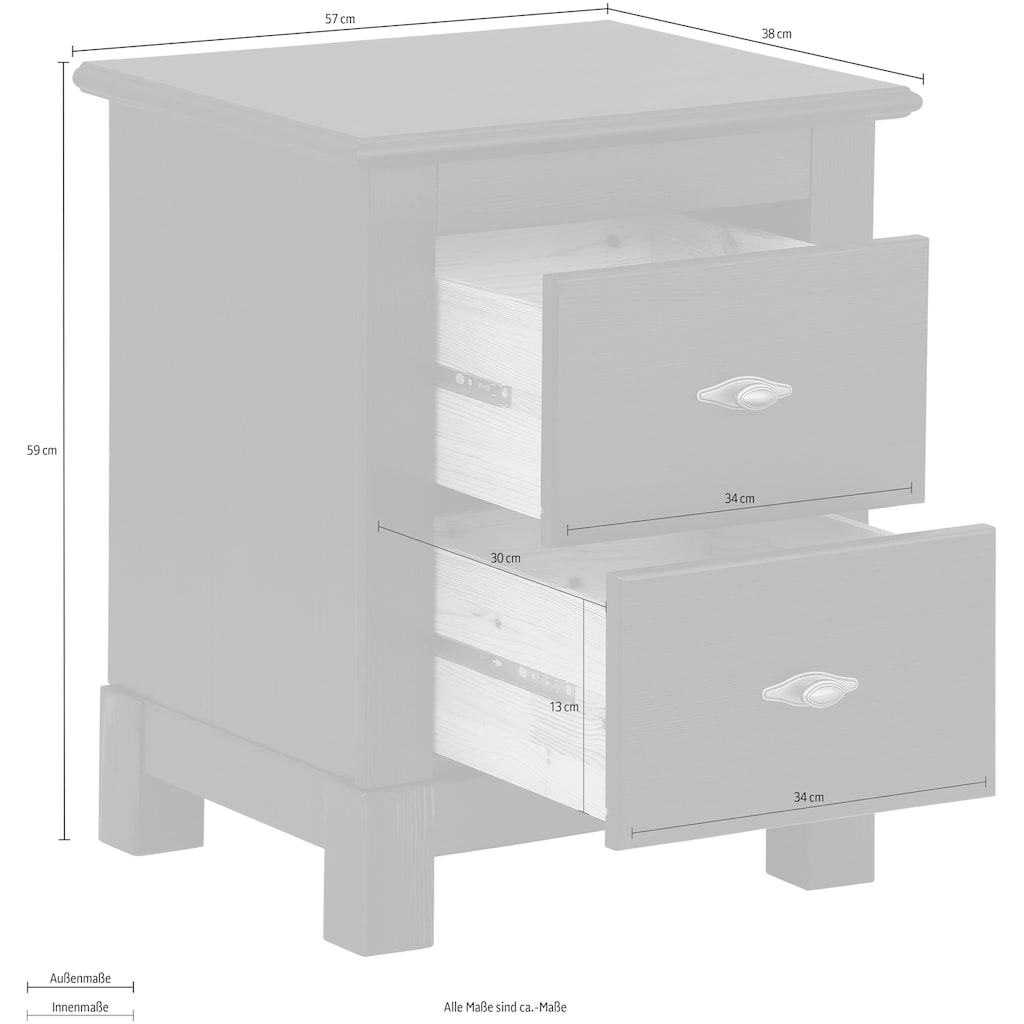Home affaire Nachtkommode »Rauna«