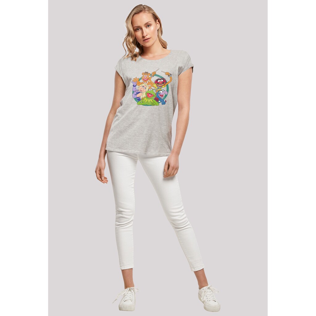 F4NT4STIC T-Shirt »Disney Die Muppets Group Circle«