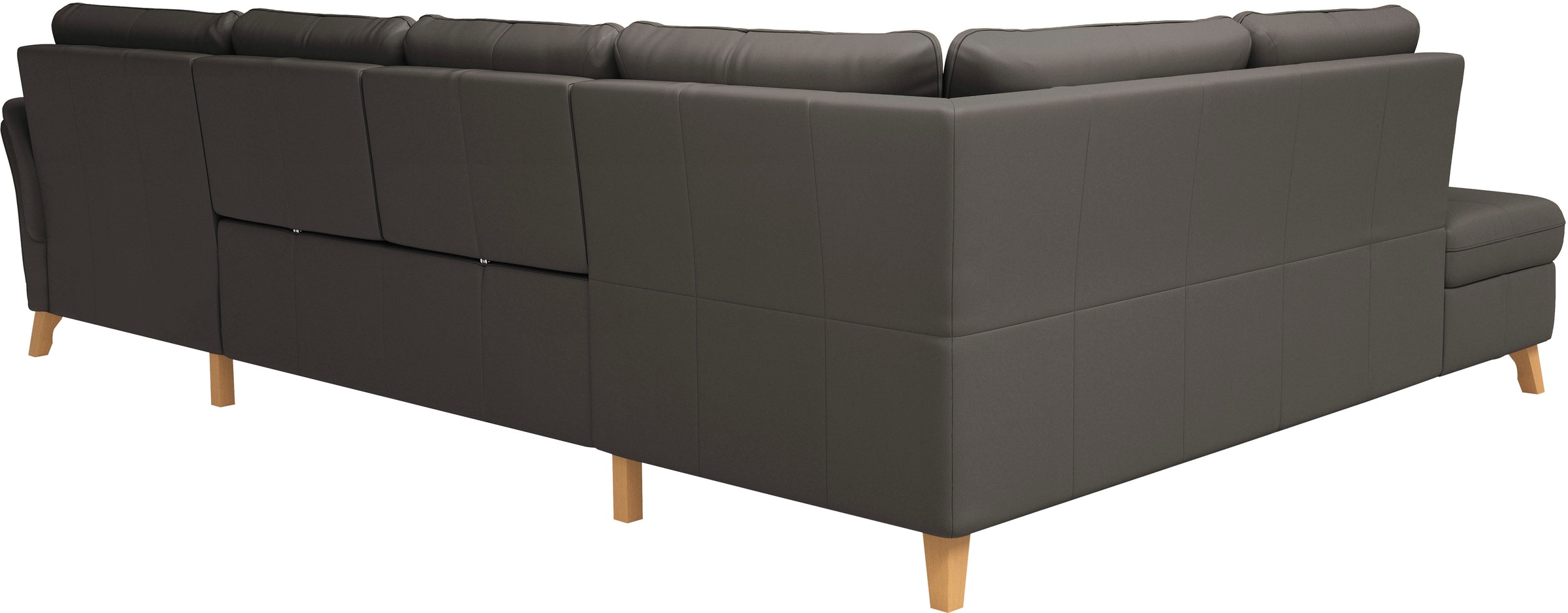 sit&more Wohnlandschaft »Göteborg«, inkl. Sitztiefenverstellung, wahlweise mit Bettfunktion & Bettkasten