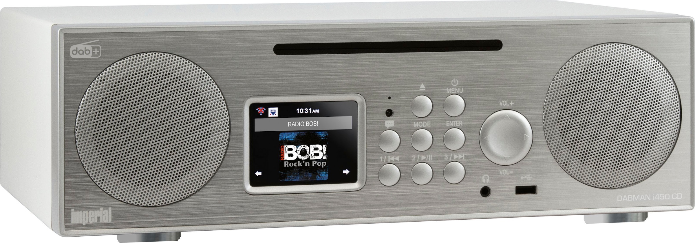 UKW »DABMAN 30 (DAB+)-Internetradio-FM-Tuner Digitalradio (Ethernet)-WLAN mit | i450 BAUR by TELESTAR RDS-Digitalradio CD«, W) (DAB+) (Bluetooth-LAN IMPERIAL