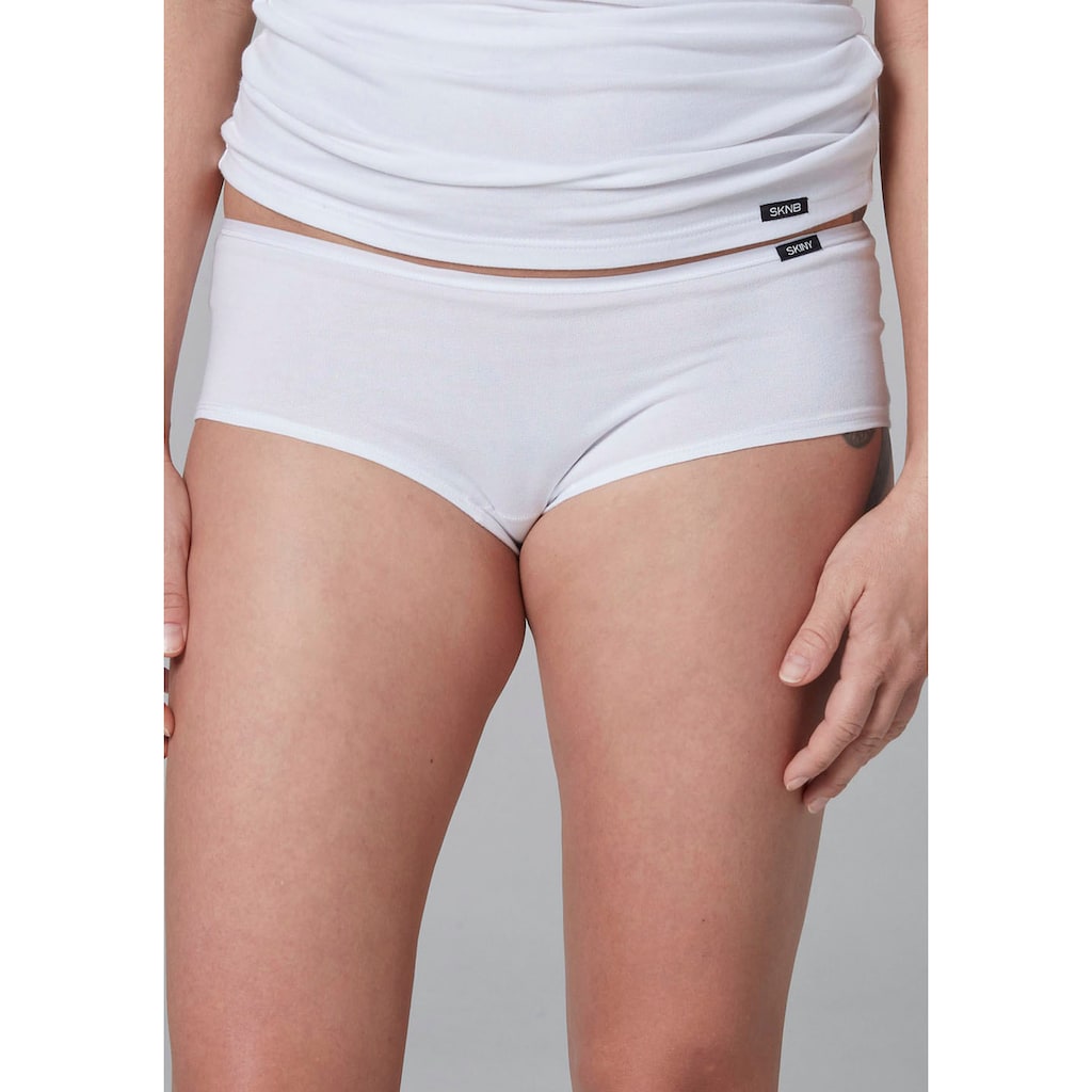 Skiny Panty »Advantage Cotton«, (Packung, 2 St.), Hüfthoch geschnittener Slip