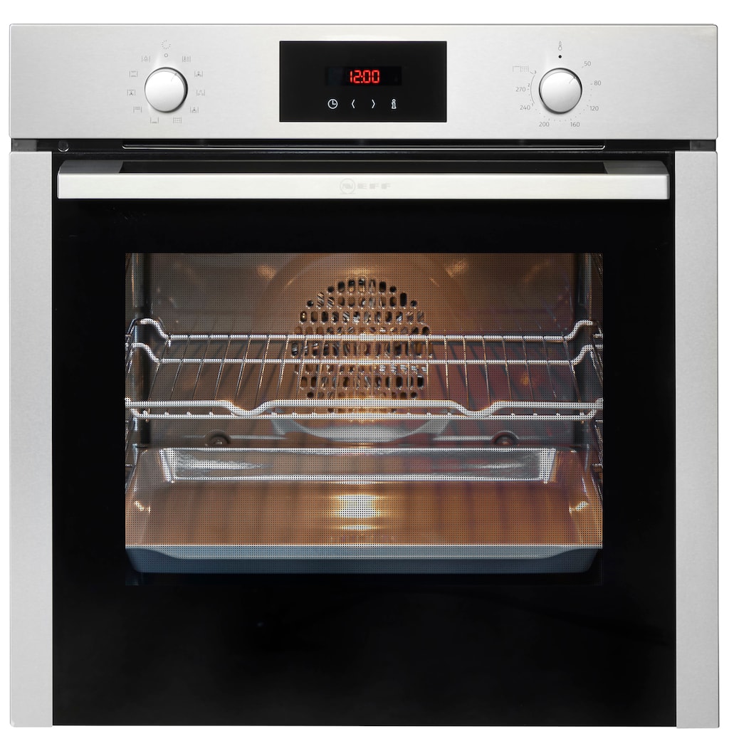 NEFF Backofen-Set »XB48PI«, B2CCG6AN0, mit Teleskopauszug nachrüstbar, Pyrolyse-Selbstreinigung