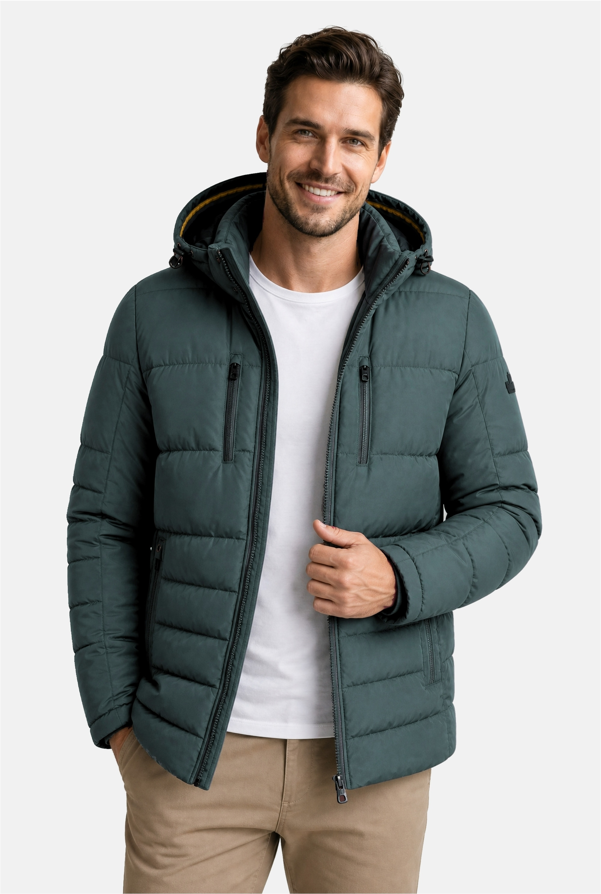 New Canadian Outdoorjacke »dry iQ« mit Fleece-Einsatz am Innenkragen