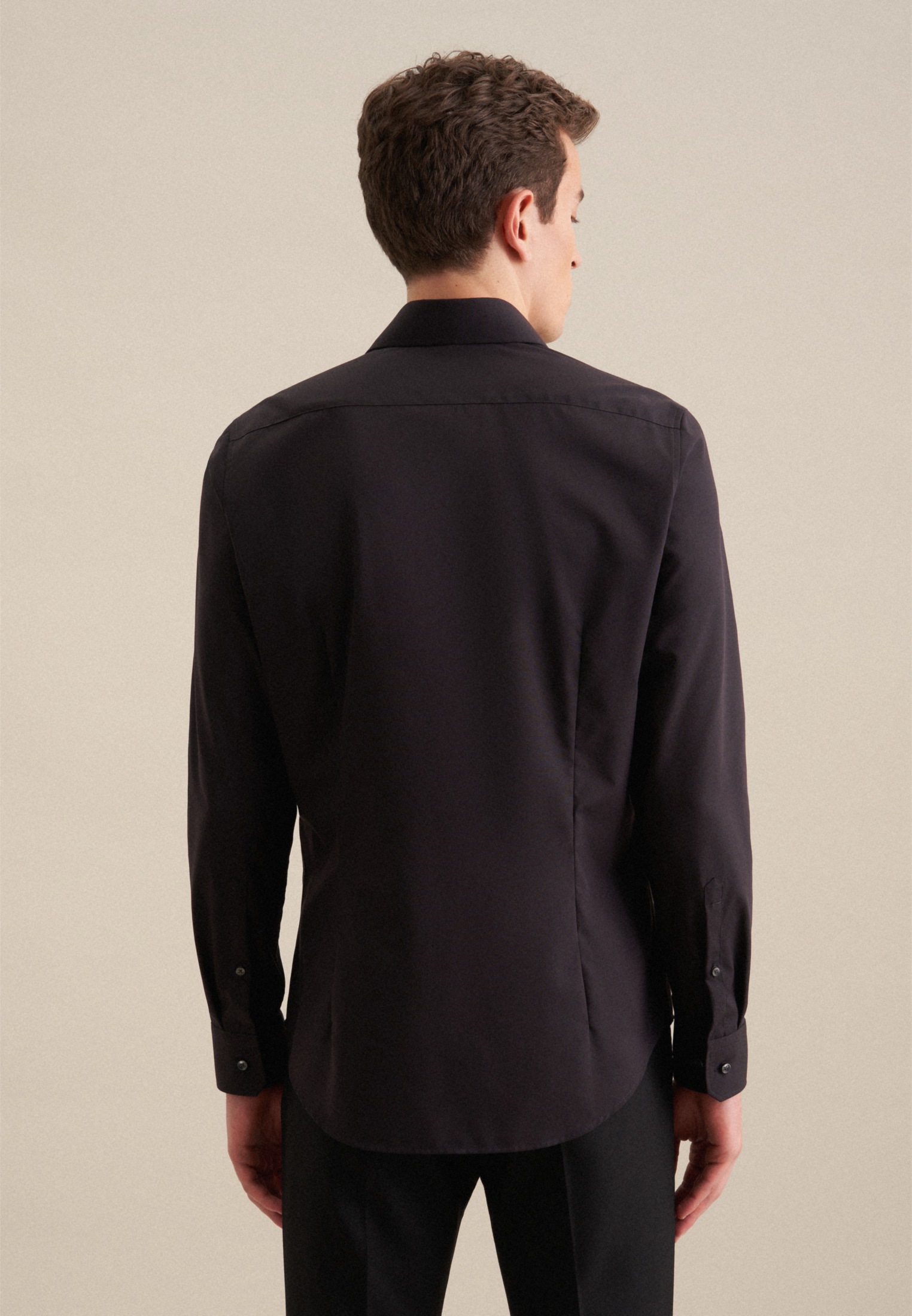 seidensticker Businesshemd »Slim«, Slim Langarm Kentkragen Uni