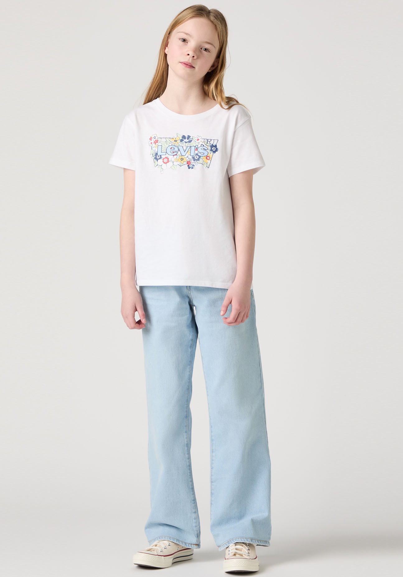 Levis Kids 5-Pocket-Jeans "LVG WIDE LEG JEANS" mit weitem Bein - for GIRLS