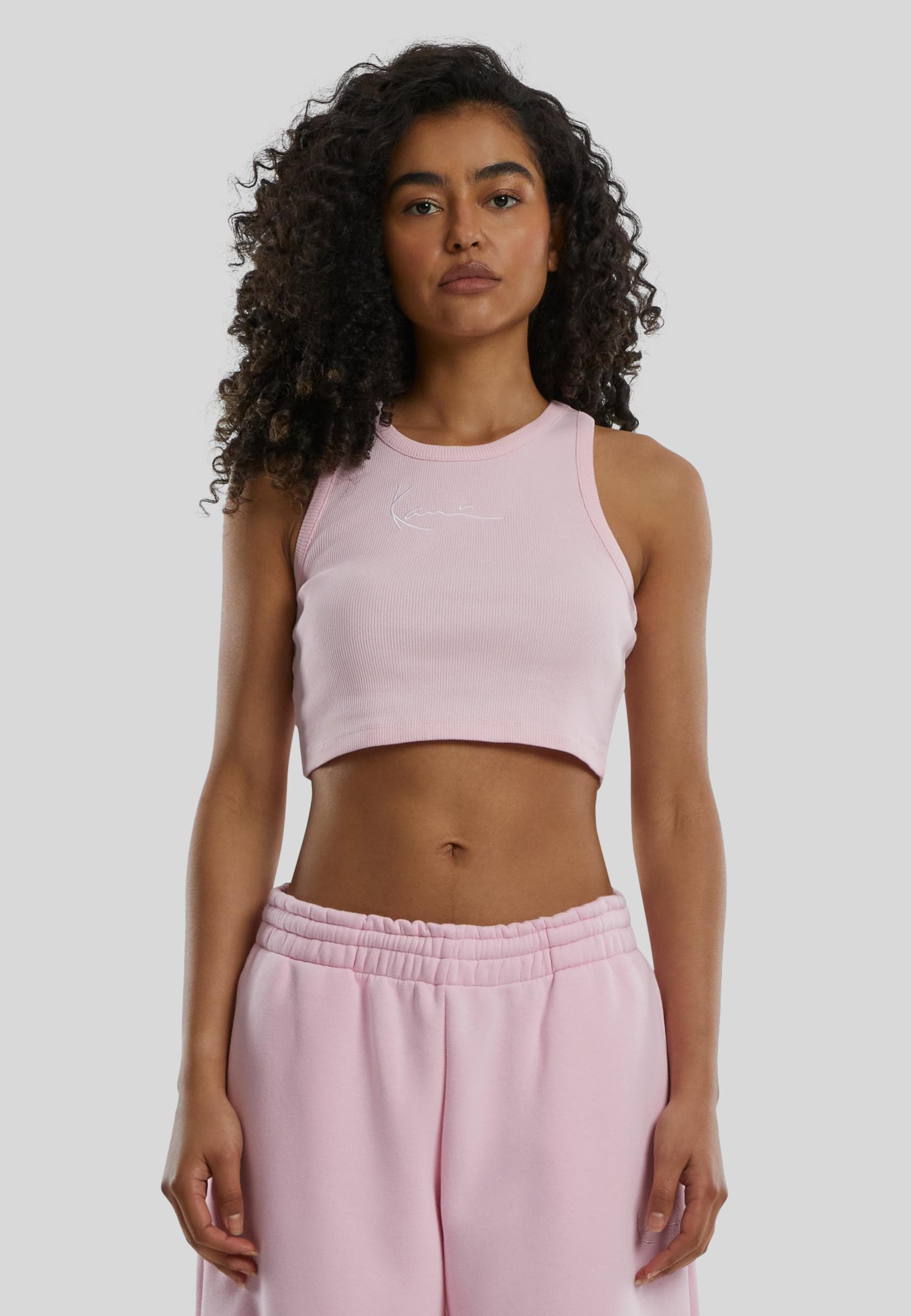 Karl Kani Muskelshirt »Karl Kani Small Signature Essential Racer Rib Top«, (1 tlg.)