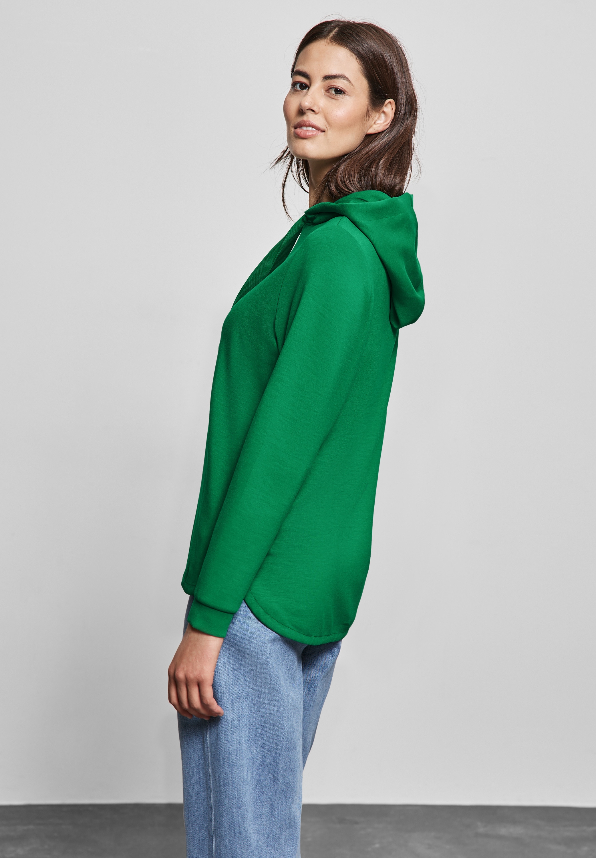 STREET ONE Sweatshirt, mit Kapuze