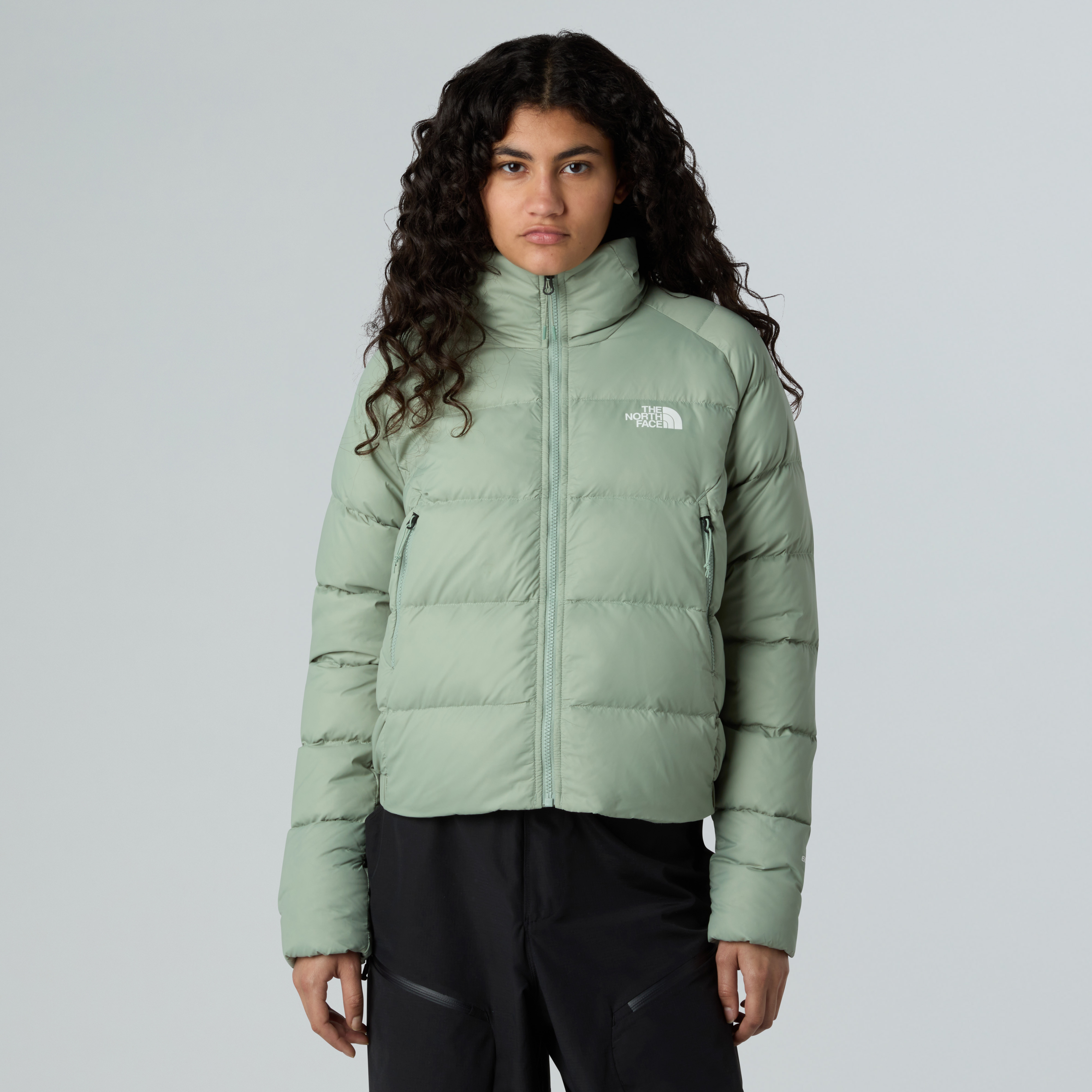 The North Face Daunenjacke "W HYALITE DOWN JKT" mit Gänsedaunenfüllung, leichtes Material, mit Handwärmtaschen