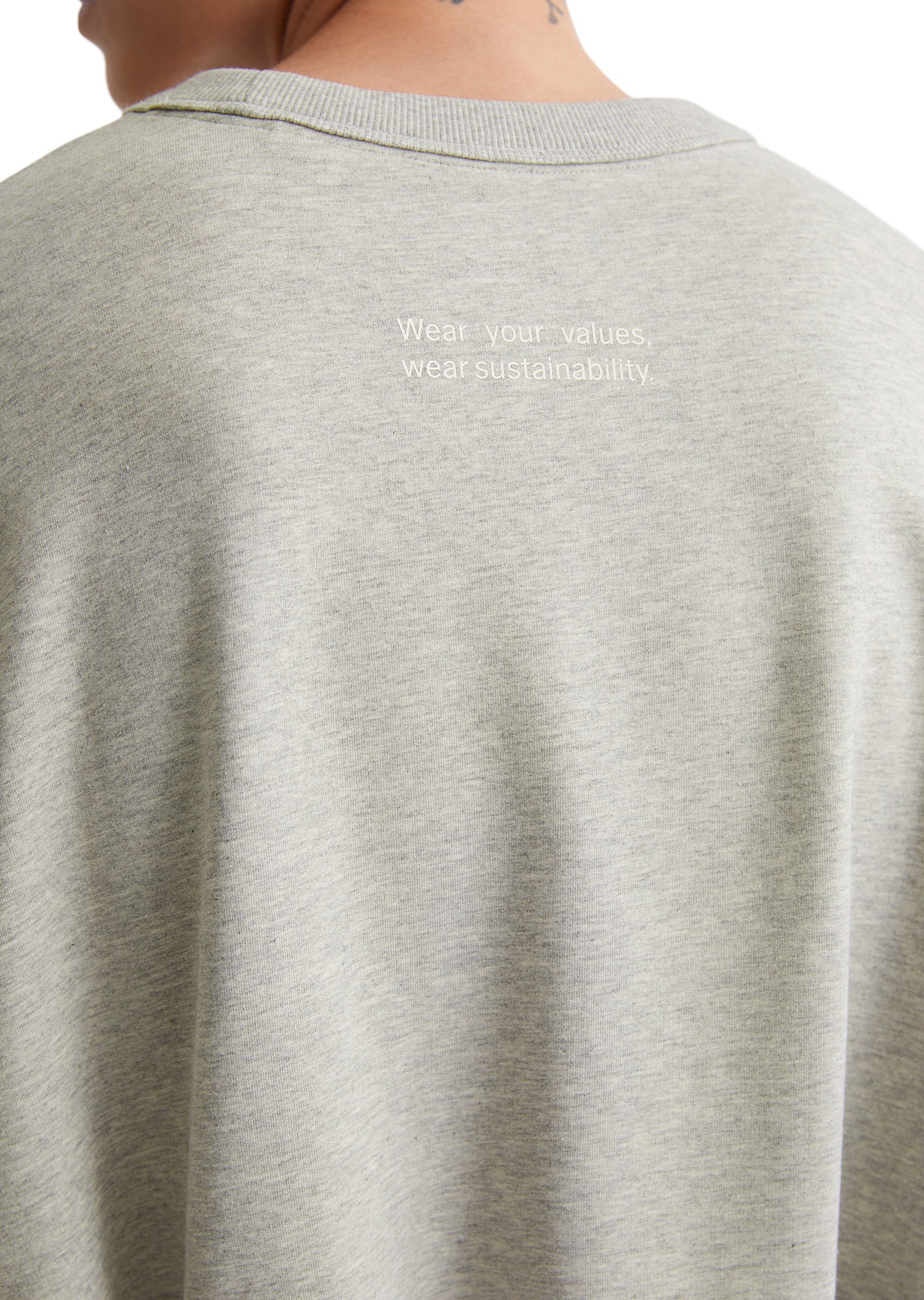 Marc O'Polo Sweatshirt »aus Organic-Cotton-Viskose-Mix«