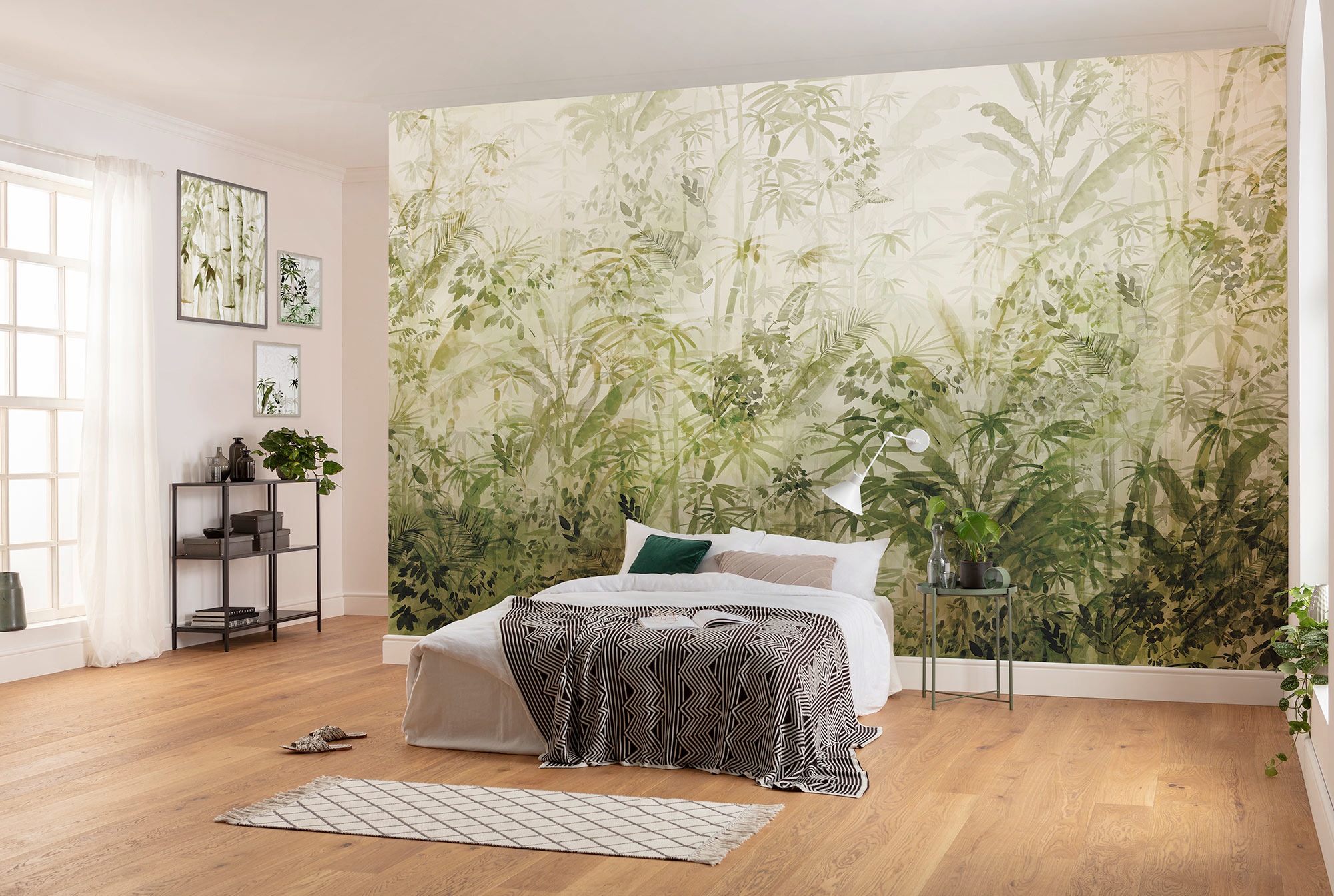 Komar Bild "Bamboo Forest" Natur 1 Stk. tlg. Wandbild zur Dekoration - ohne günstig online kaufen