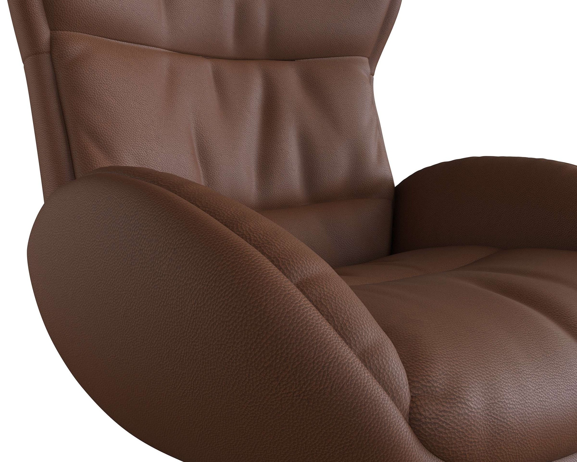 FLEXLUX Relaxsessel »Haze, TV-Sessel, Fernsehsessel, Polstersessel,«, Rückenteilverstellung, drehbar, Fuß Alu