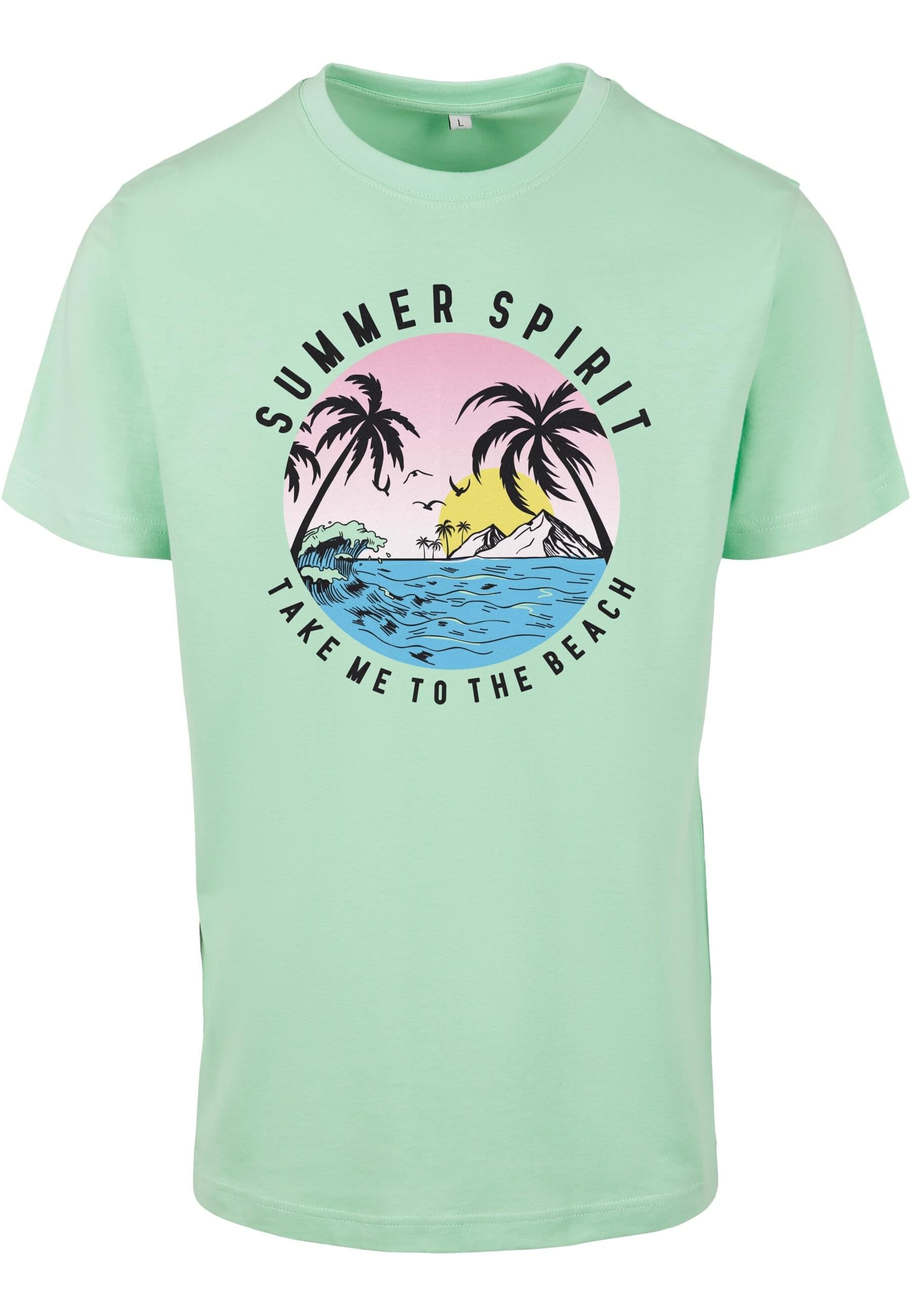 MisterTee Kurzarmshirt »MisterTee Damen Ladies Summer Spirit Tee«