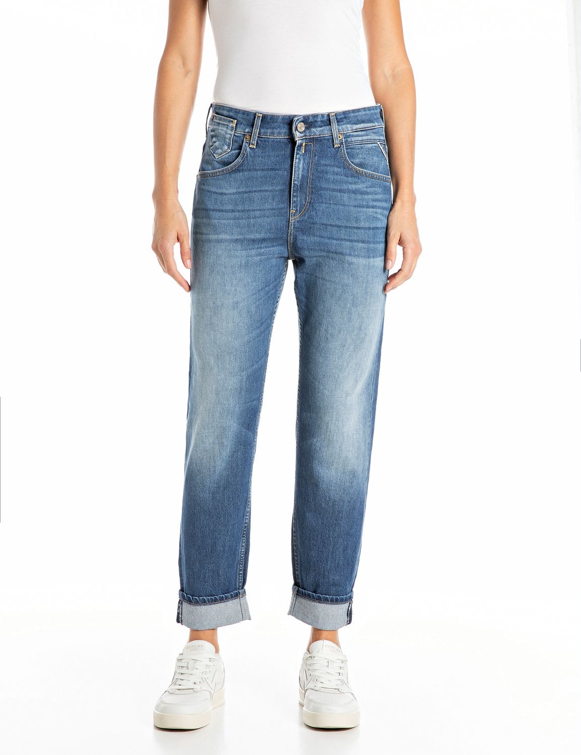 Replay Slim-fit-Jeans "MARTY" mit leichter Waschung günstig online kaufen