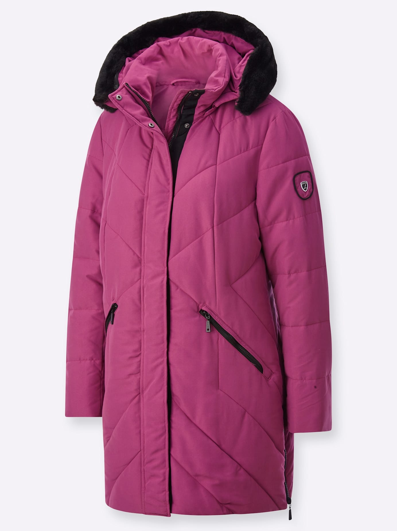 Casual Looks Steppjacke, mit Kapuze