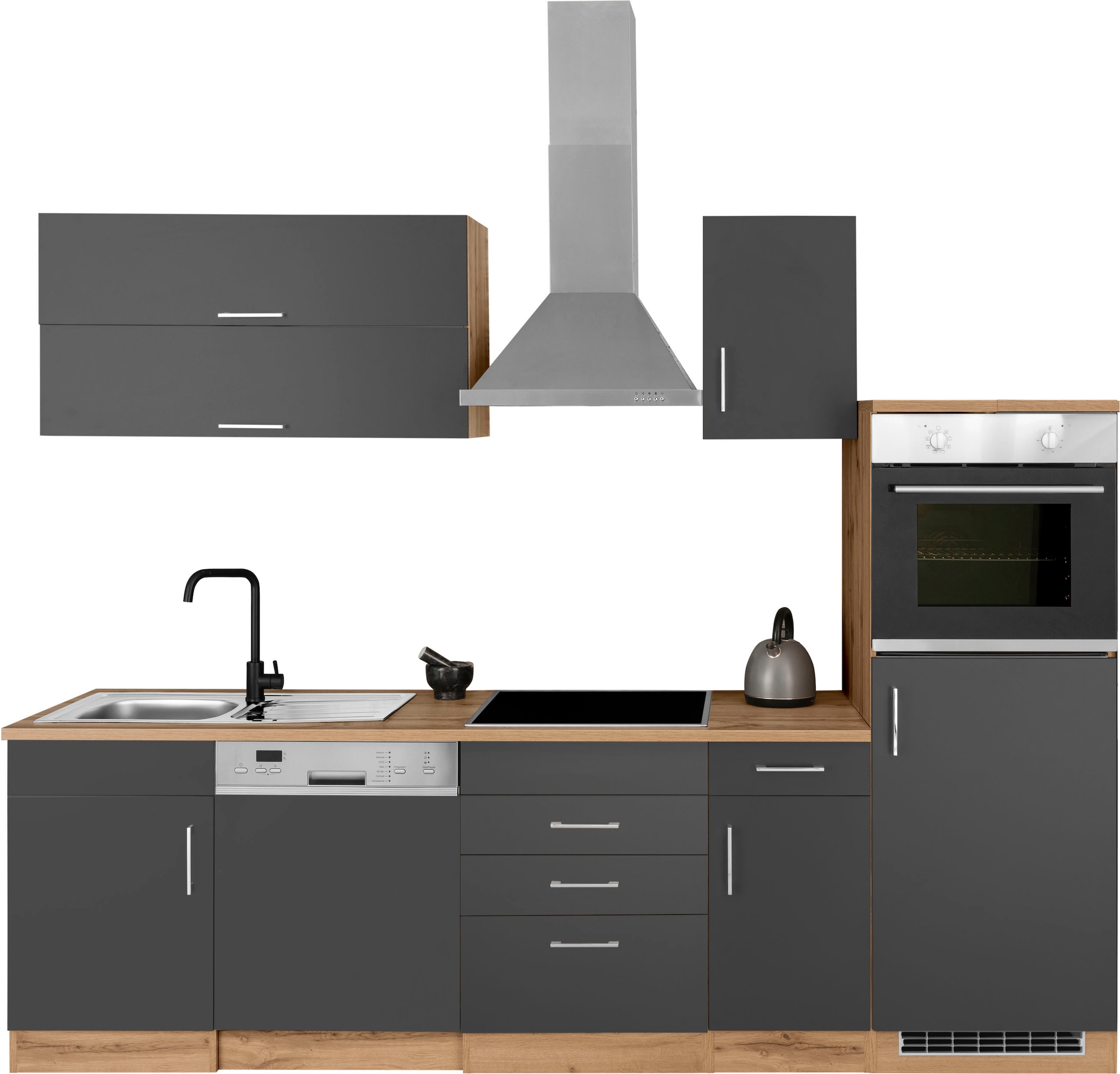 HELD MÖBEL Küchenzeile »Colmar«, mit E-Geräten, Breite 270 cm kaufen | BAUR