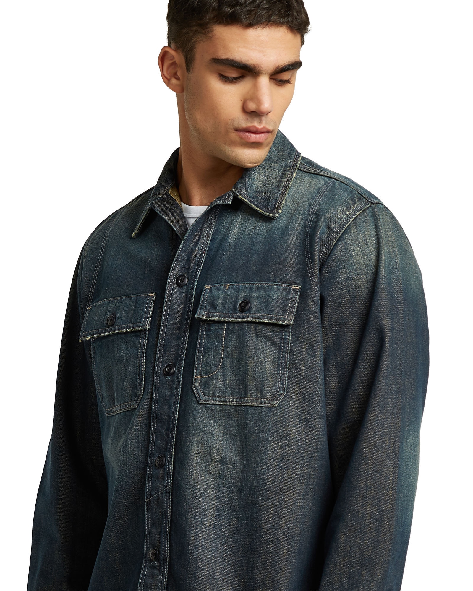 G-STAR Langarmshirt »Utility Relaxed Hemd«