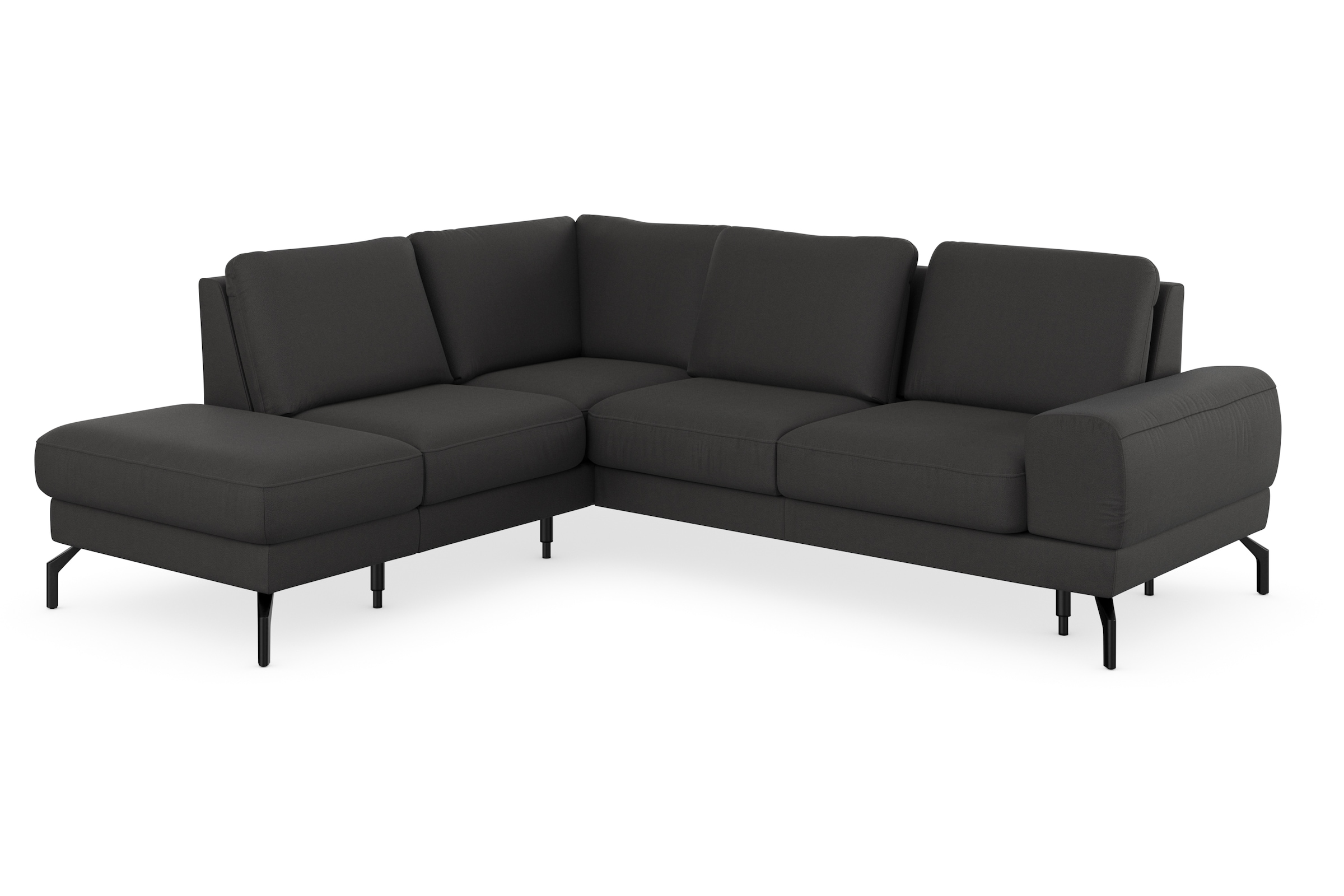 sit&more Ecksofa »Cinturo L-Form«, inklusive Sitztiefenverstellung und Federkern, Sitzhöhe 48 cm