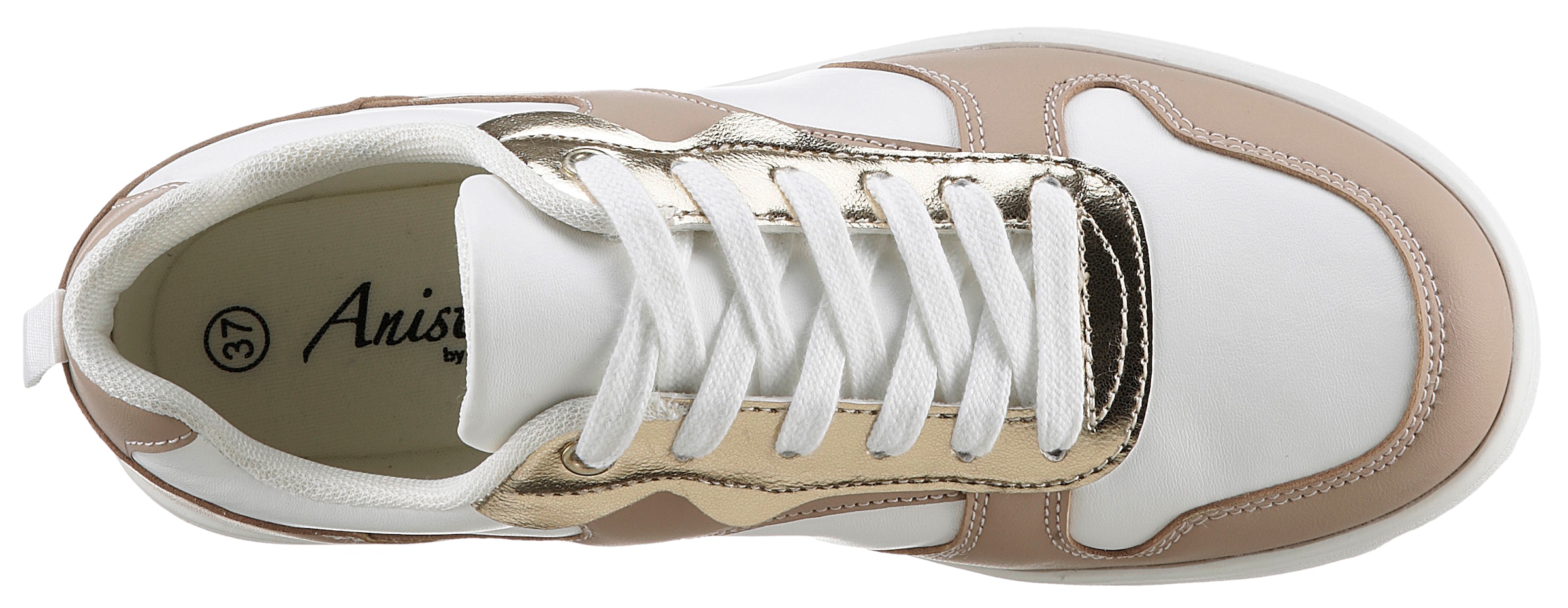Aniston SHOES Sneaker, Freizeitschuh, Halbschuh, Schnürschuh - NEUE KOLLEKTION
