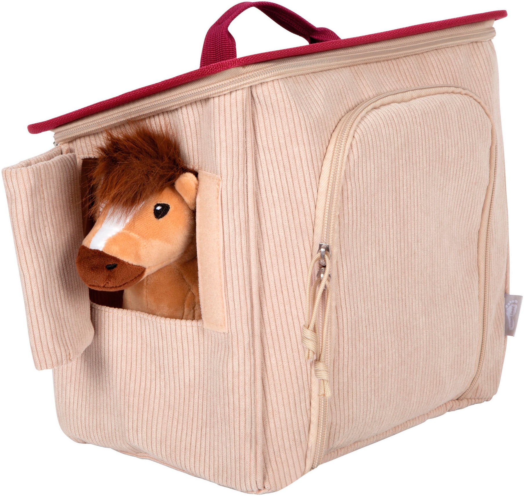 Small Foot Spielwelt »Spielset Pferd mit Stall und Zubehör«