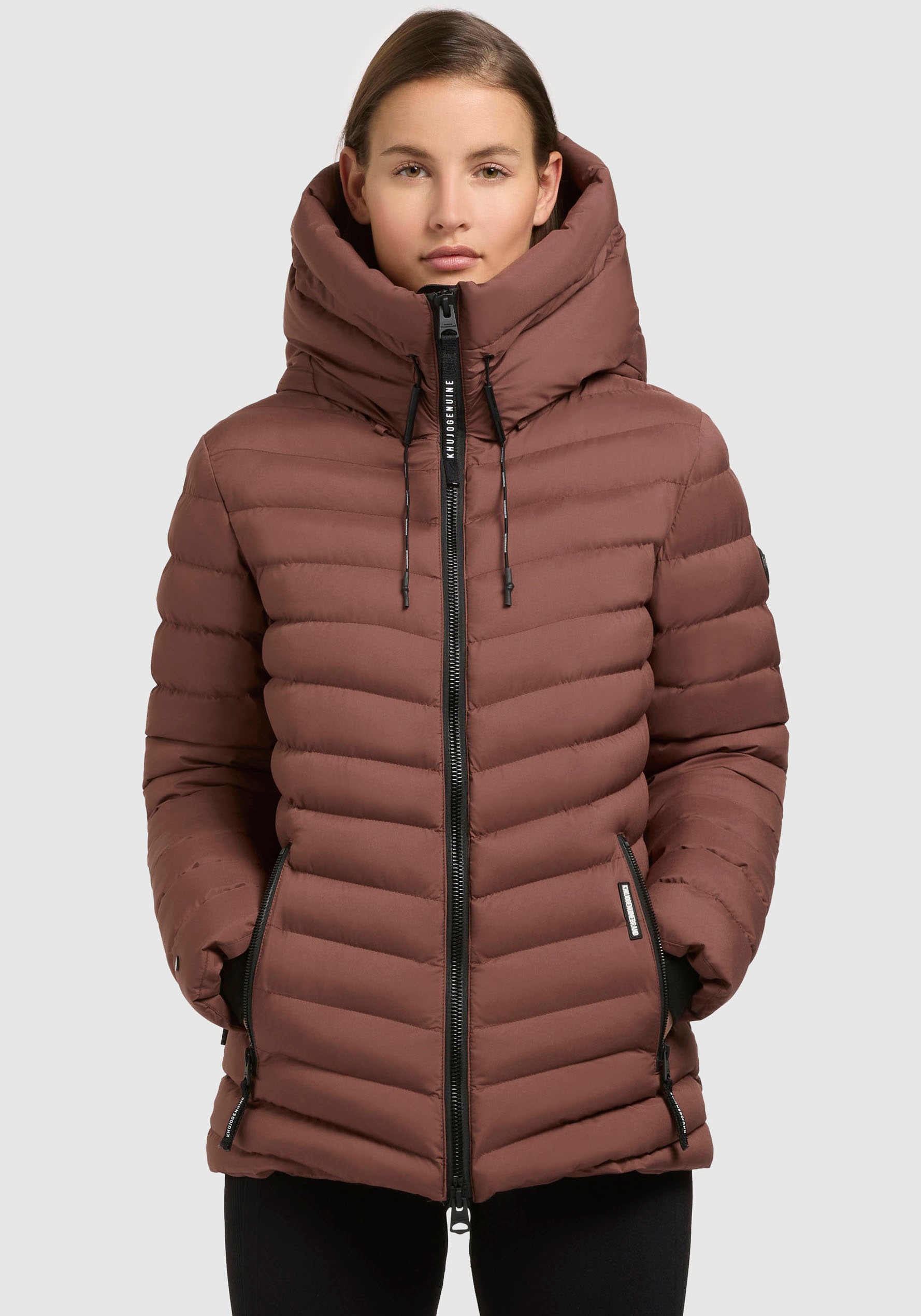 khujo Steppjacke "PACE" mit Kapuze günstig online kaufen
