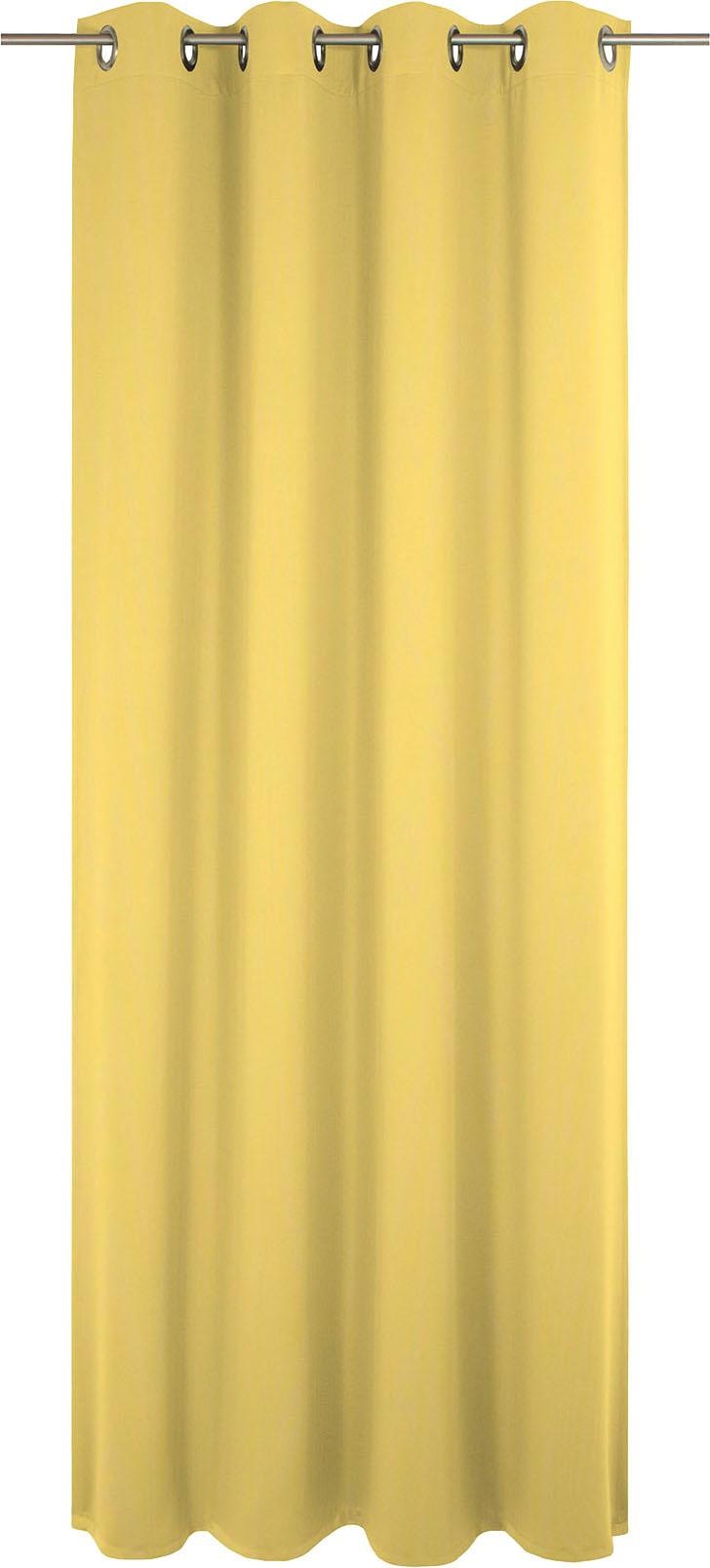 Adam Vorhang "Uni Collection light" Ösen 1 Stk. tlg. aus 100% Bio-Baumwolle günstig online kaufen