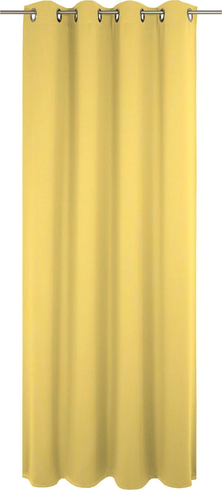 Adam Vorhang "Uni Collection light" Ösen 1 Stk. tlg. aus 100% Bio-Baumwolle günstig online kaufen